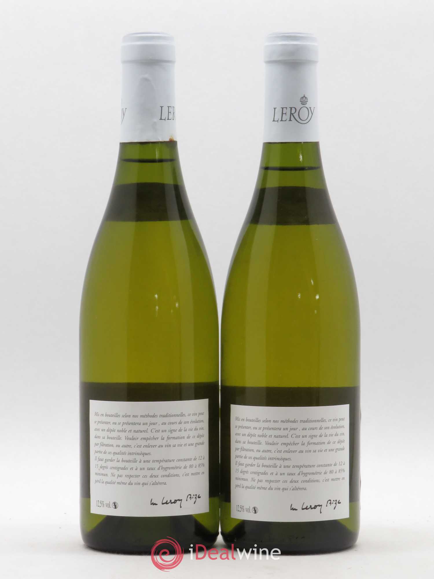 Bourgogne Fleurs de Vignes Leroy SA - Lot de 2 bouteilles - 1