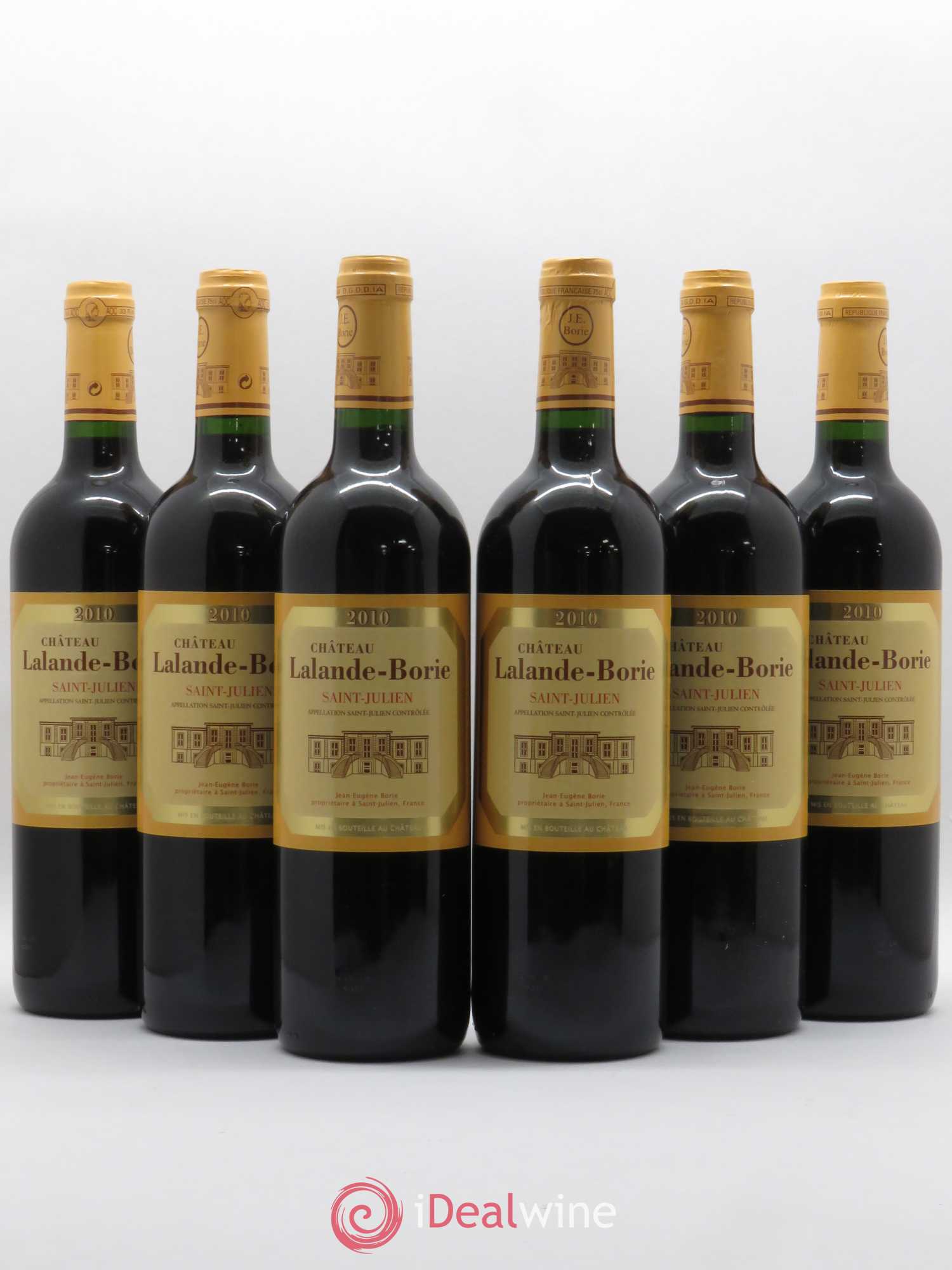 Château Lalande Borie 2010 - Lot de 6 bouteilles - 0
