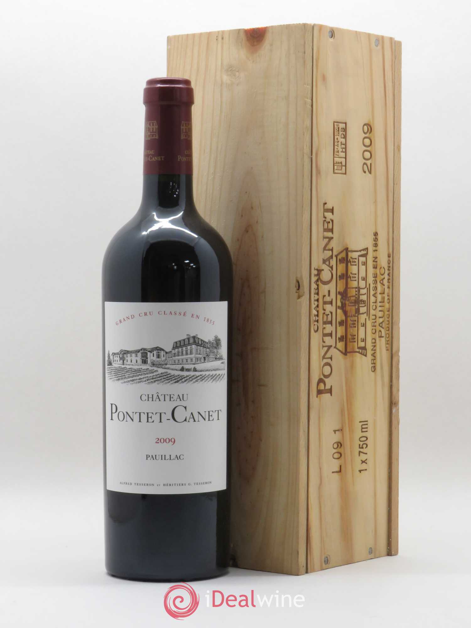 Château Pontet Canet 5ème Grand Cru Classé 2009 - Lot de 1 bouteille - 2