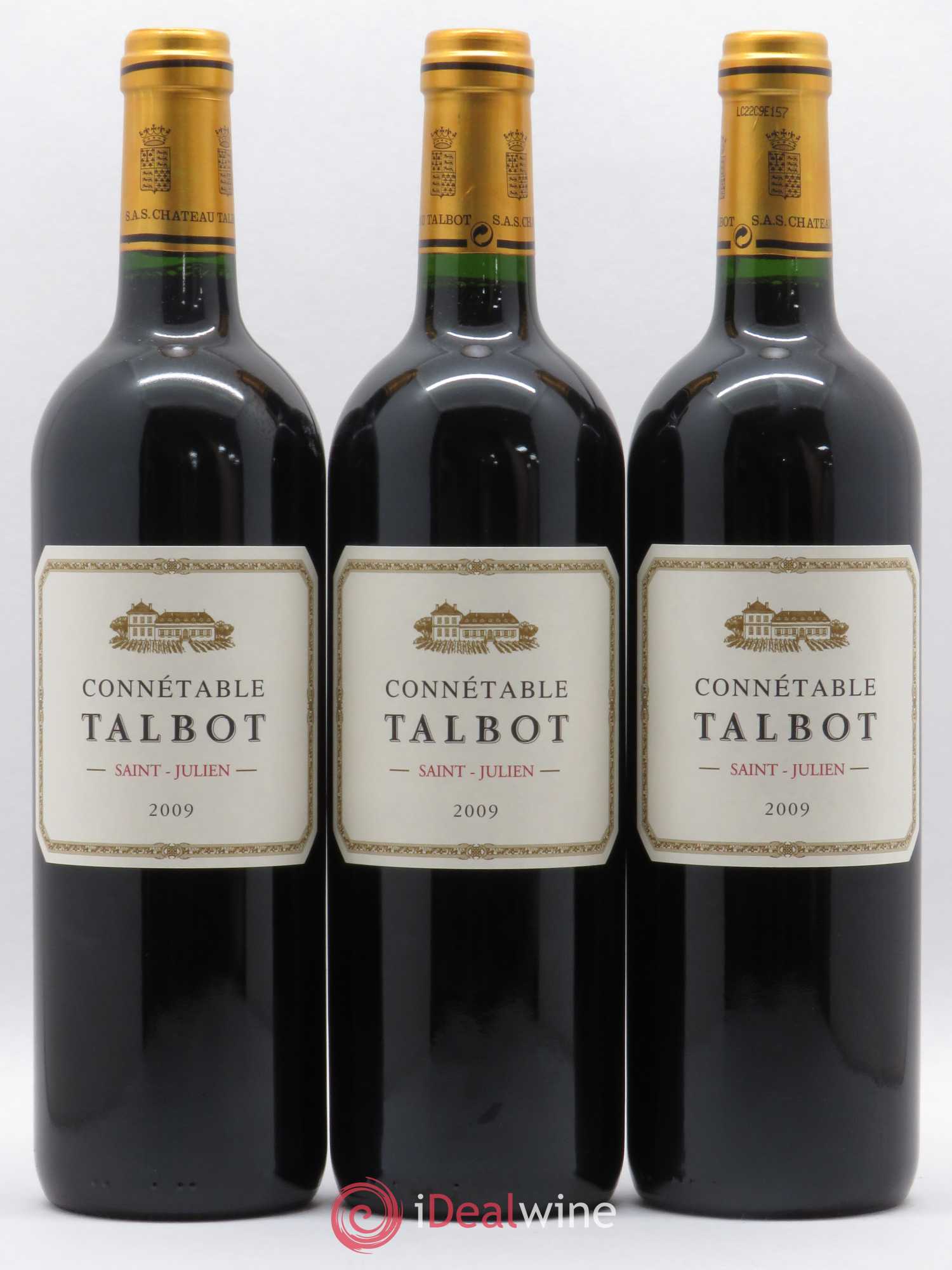 Connétable de Talbot Second Vin 2009 - Lot de 6 bouteilles - 1