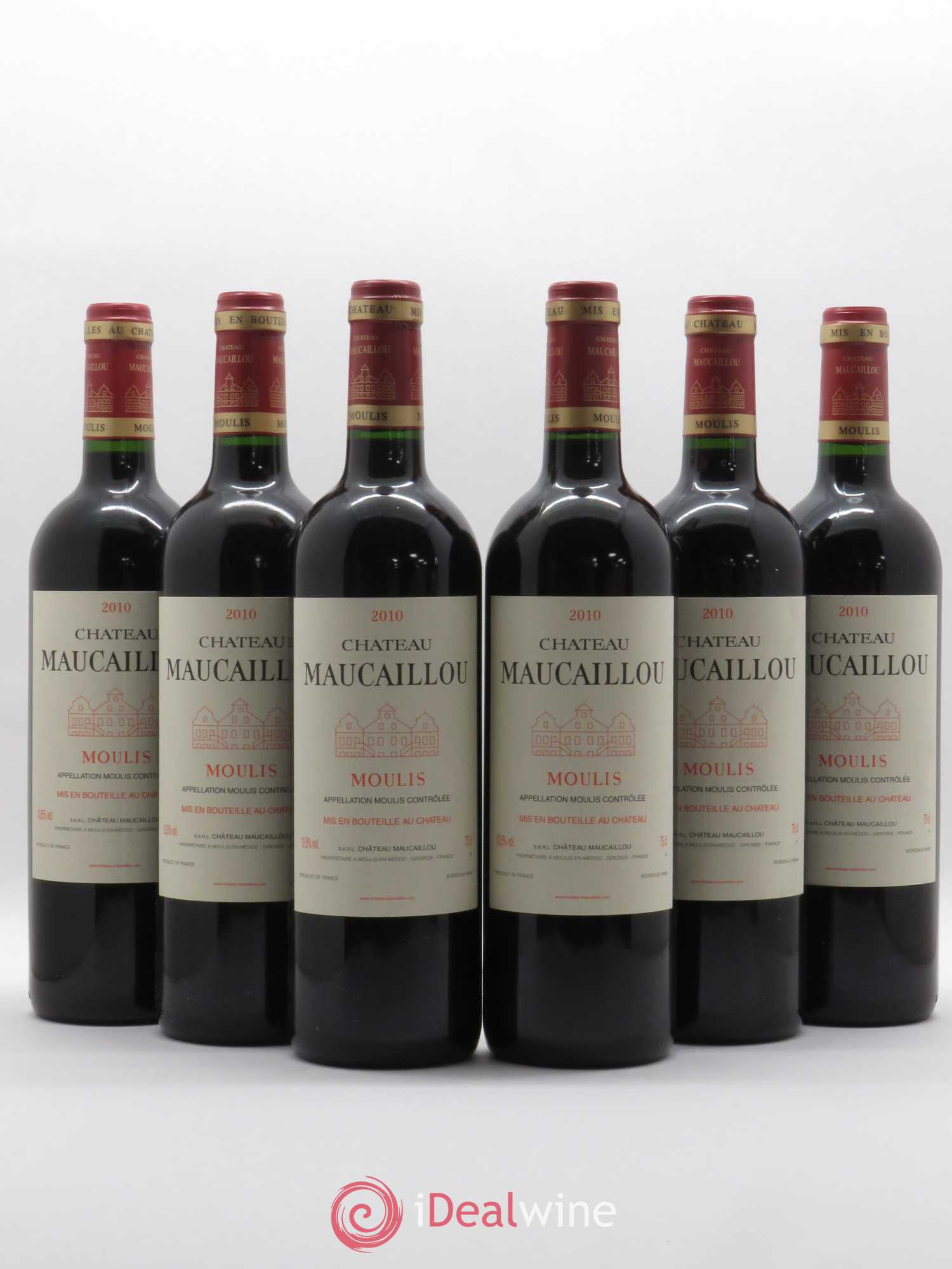 Château Maucaillou 2010 - Lot de 6 bouteilles - 0
