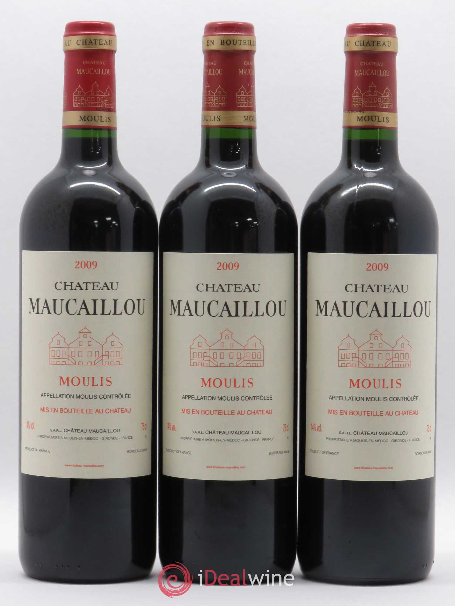 Château Maucaillou 2009 - Lot de 6 bouteilles - 1