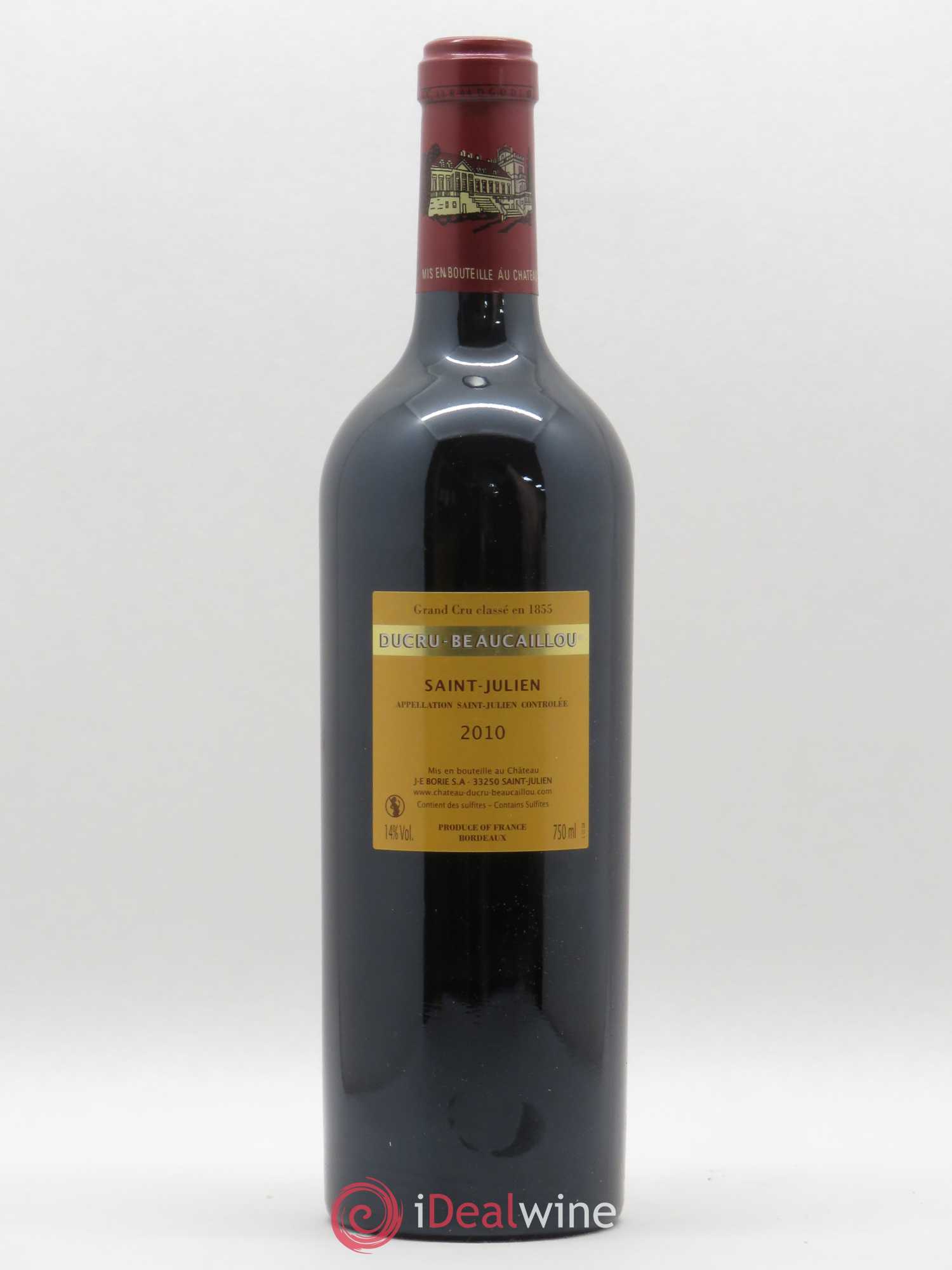 Château Ducru Beaucaillou 2ème Grand Cru Classé 2010 - Lot de 1 bouteille - 1