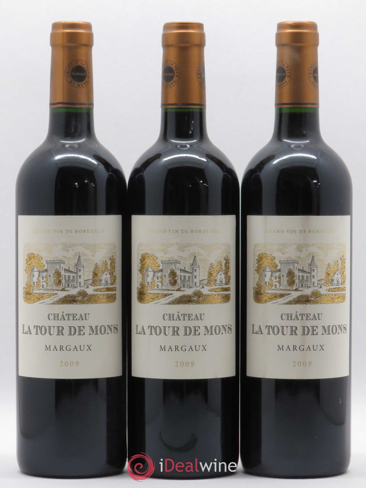 Château la Tour de Mons Cru Bourgeois 2009 - Lot de 6 bouteilles - 1