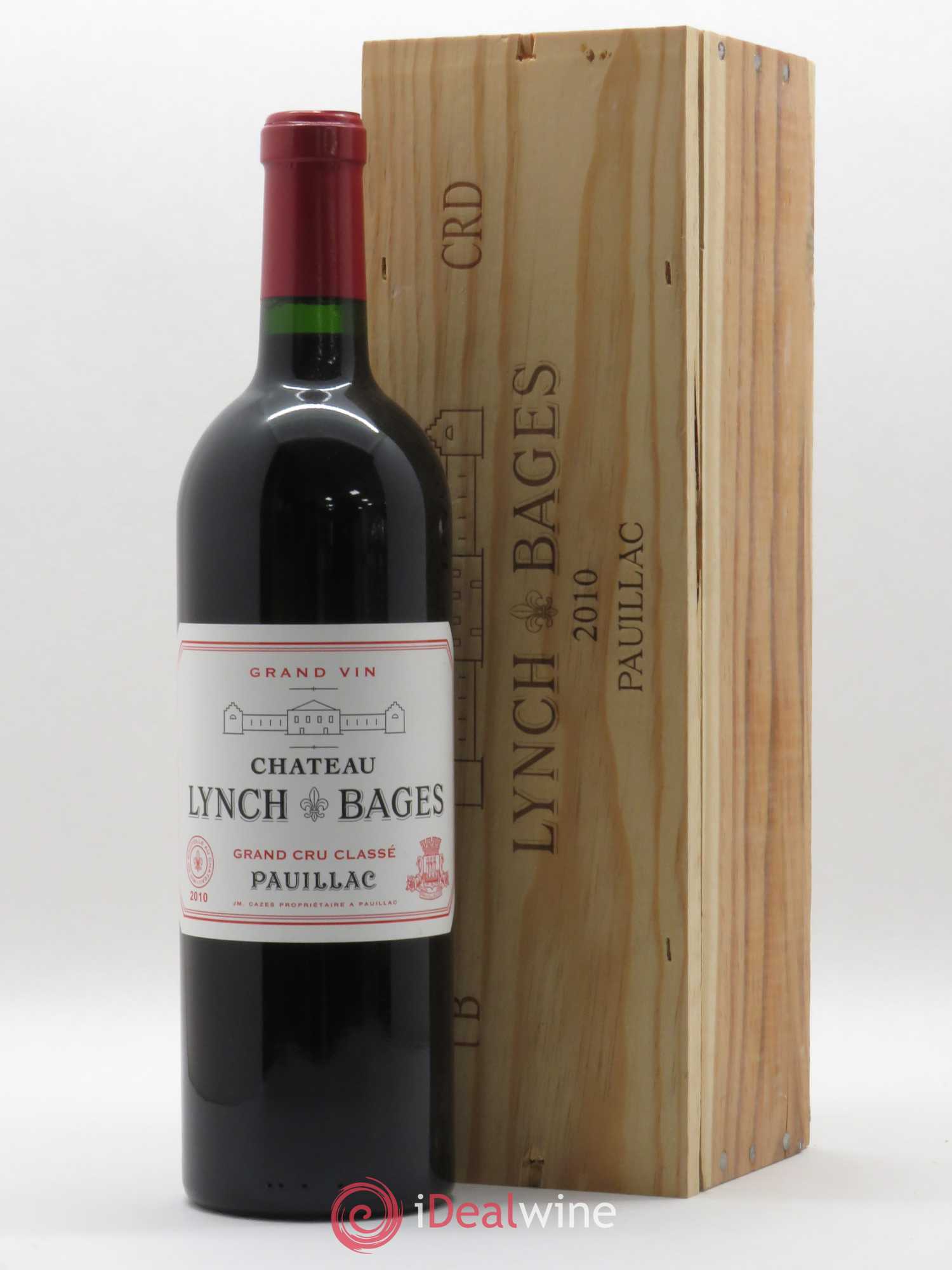 Château Lynch Bages 5ème Grand Cru Classé 2010 - Lot de 1 bouteille - 1