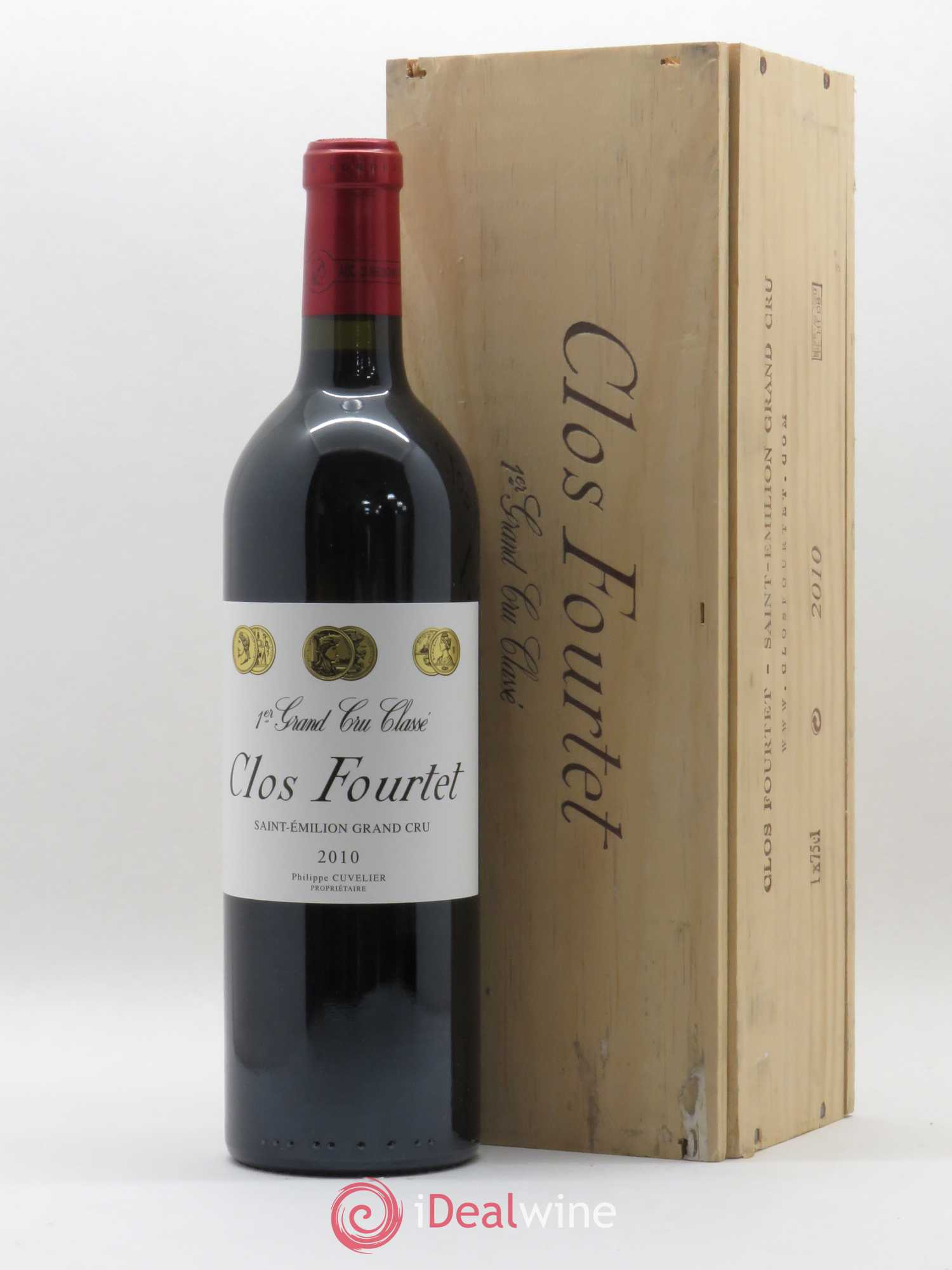 Clos Fourtet 1er Grand Cru Classé B 2010 - Lot de 1 bouteille - 1