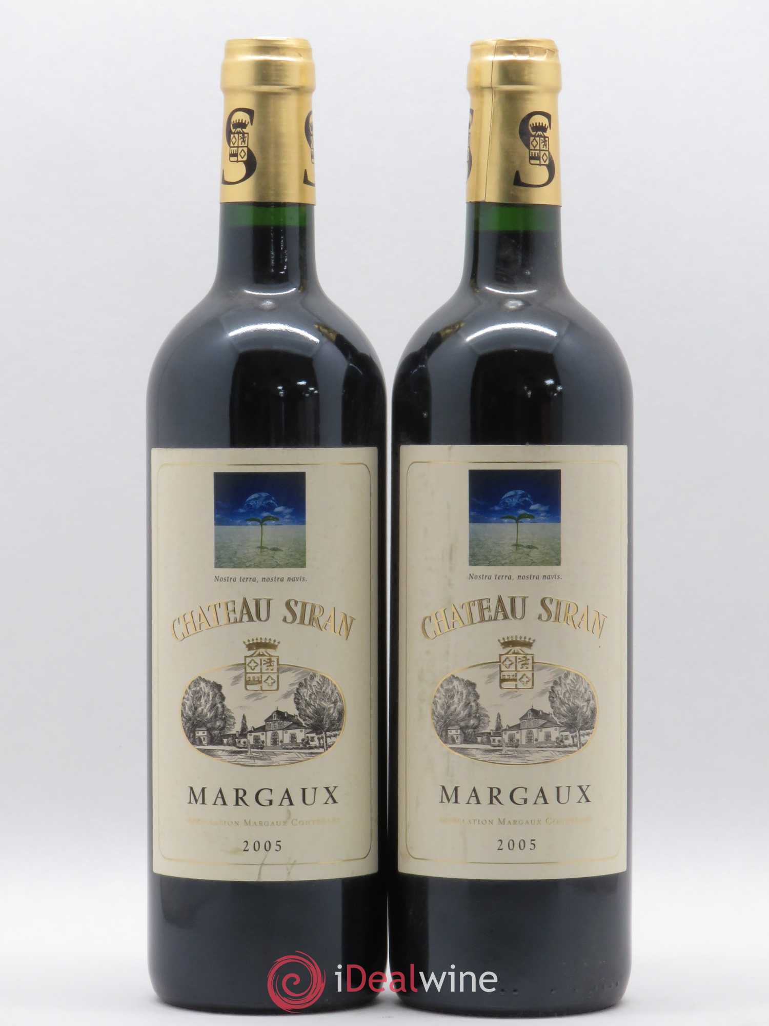 Château Siran 2005 - Lot de 2 bouteilles - 0
