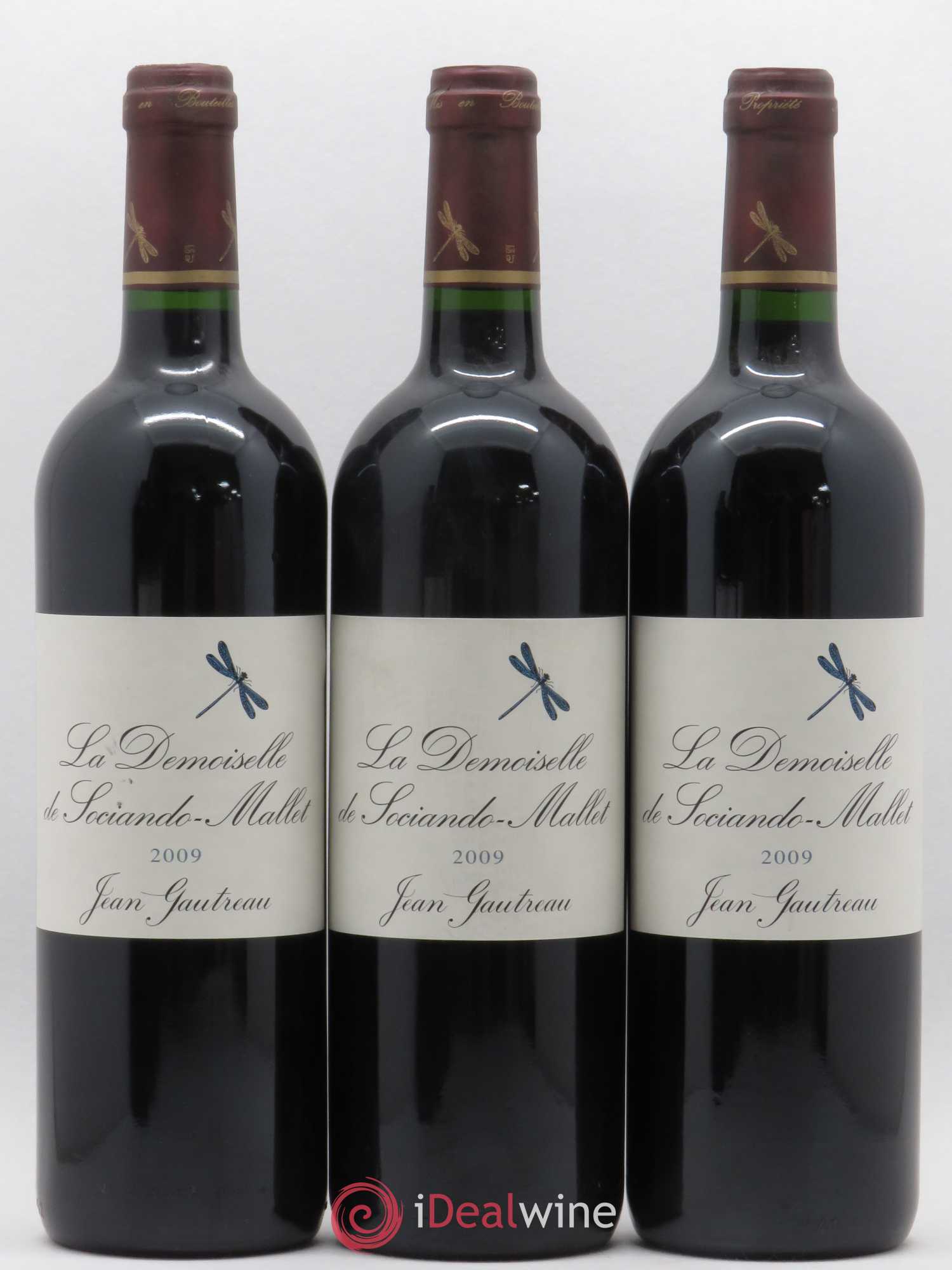 Demoiselle de Sociando Mallet Second Vin 2009 - Lot de 6 bouteilles - 2
