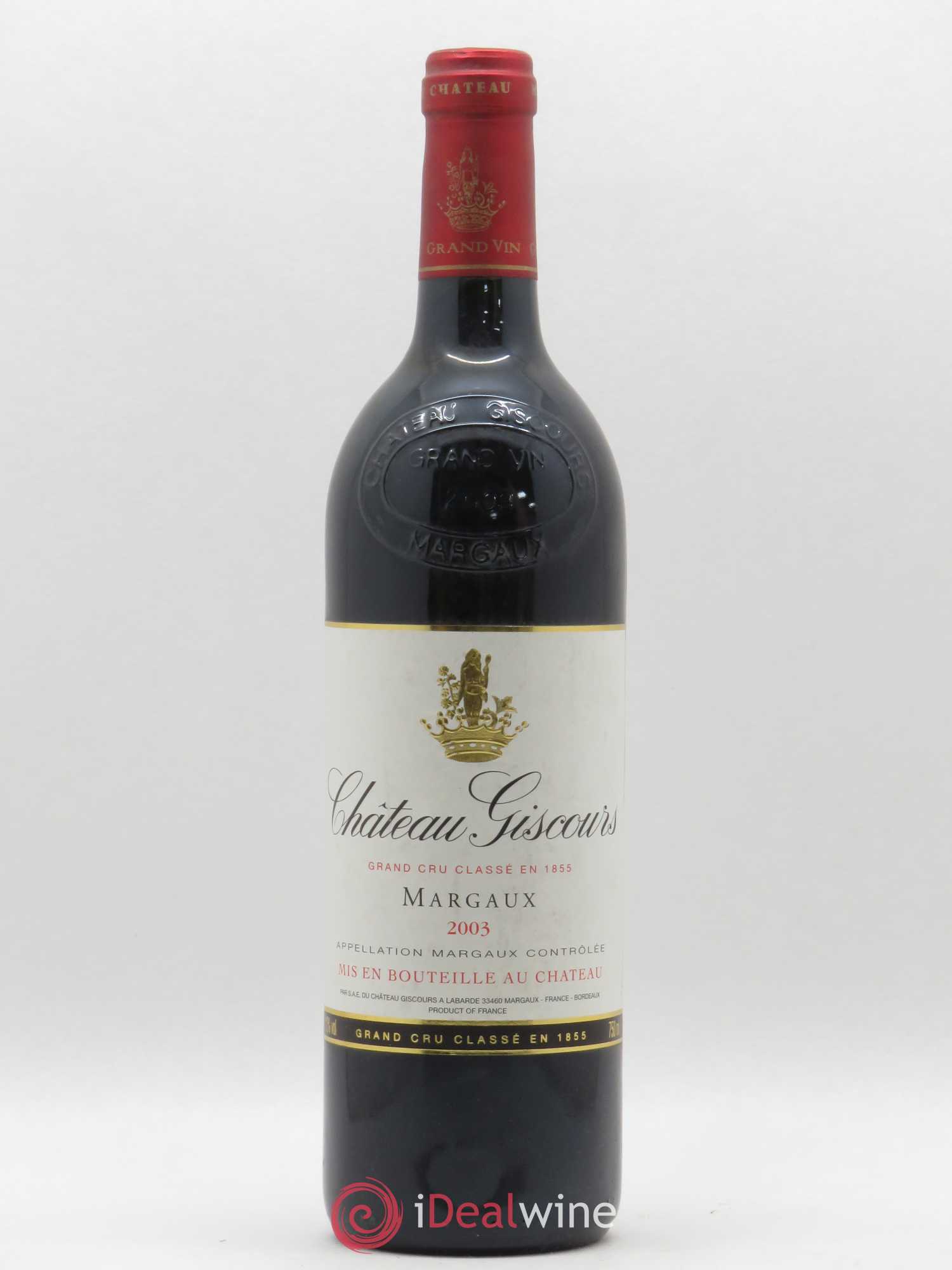 Château Giscours 3ème Grand Cru Classé 2003 - Lot de 1 bouteille - 0