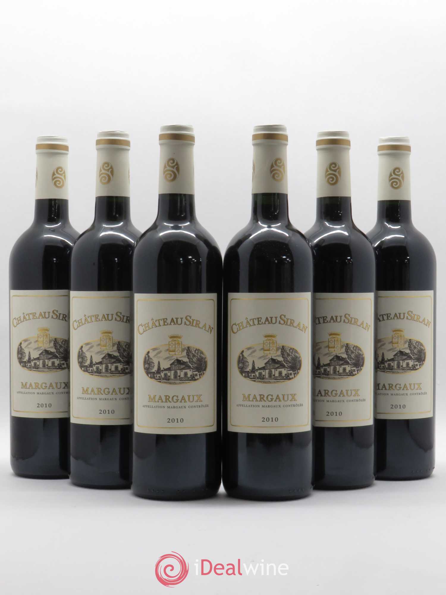 Château Siran 2010 - Lot de 6 bouteilles - 0