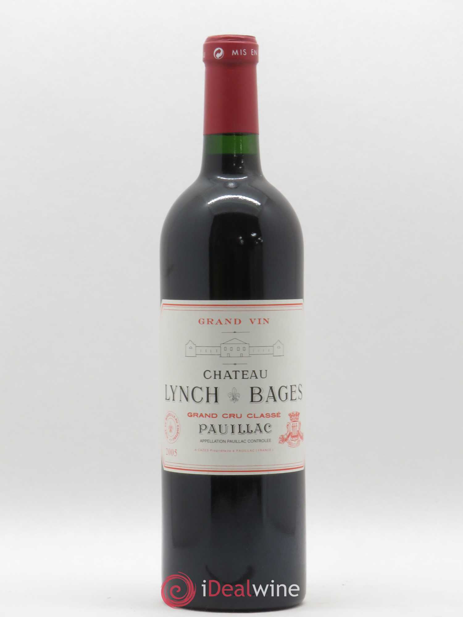 Château Lynch Bages 5ème Grand Cru Classé 2005 - Lot de 1 bouteille - 0