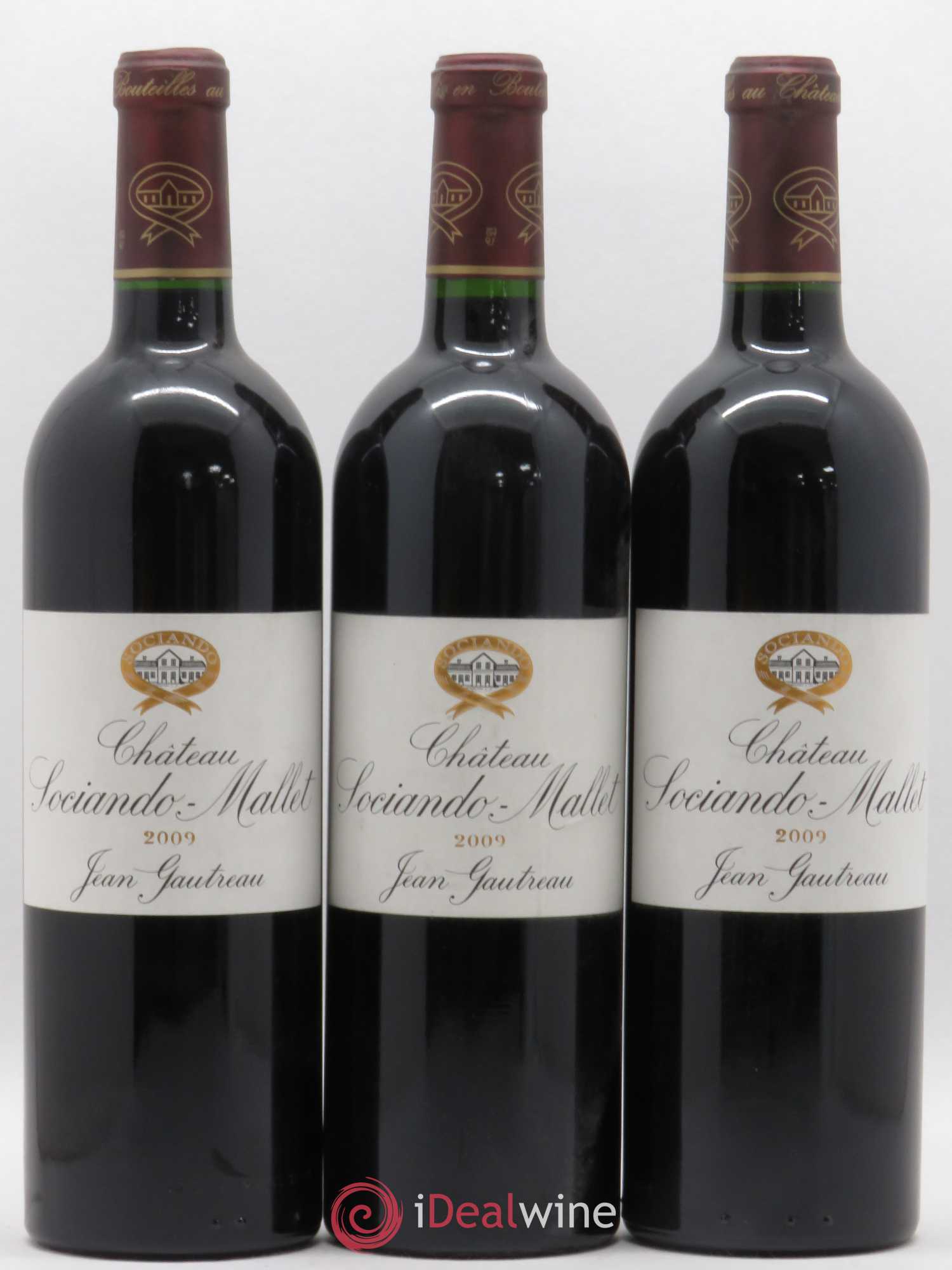 Château Sociando Mallet 2009 - Lot de 6 bouteilles - 2