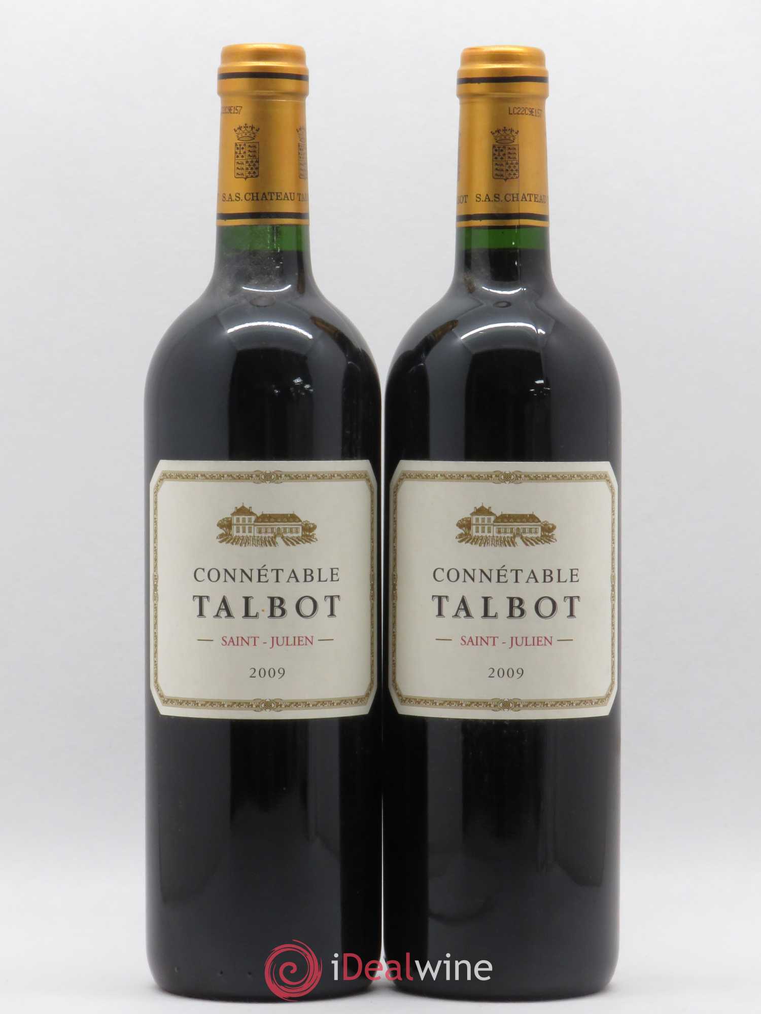 Connétable de Talbot Second Vin 2009 - Lot de 2 bouteilles - 0