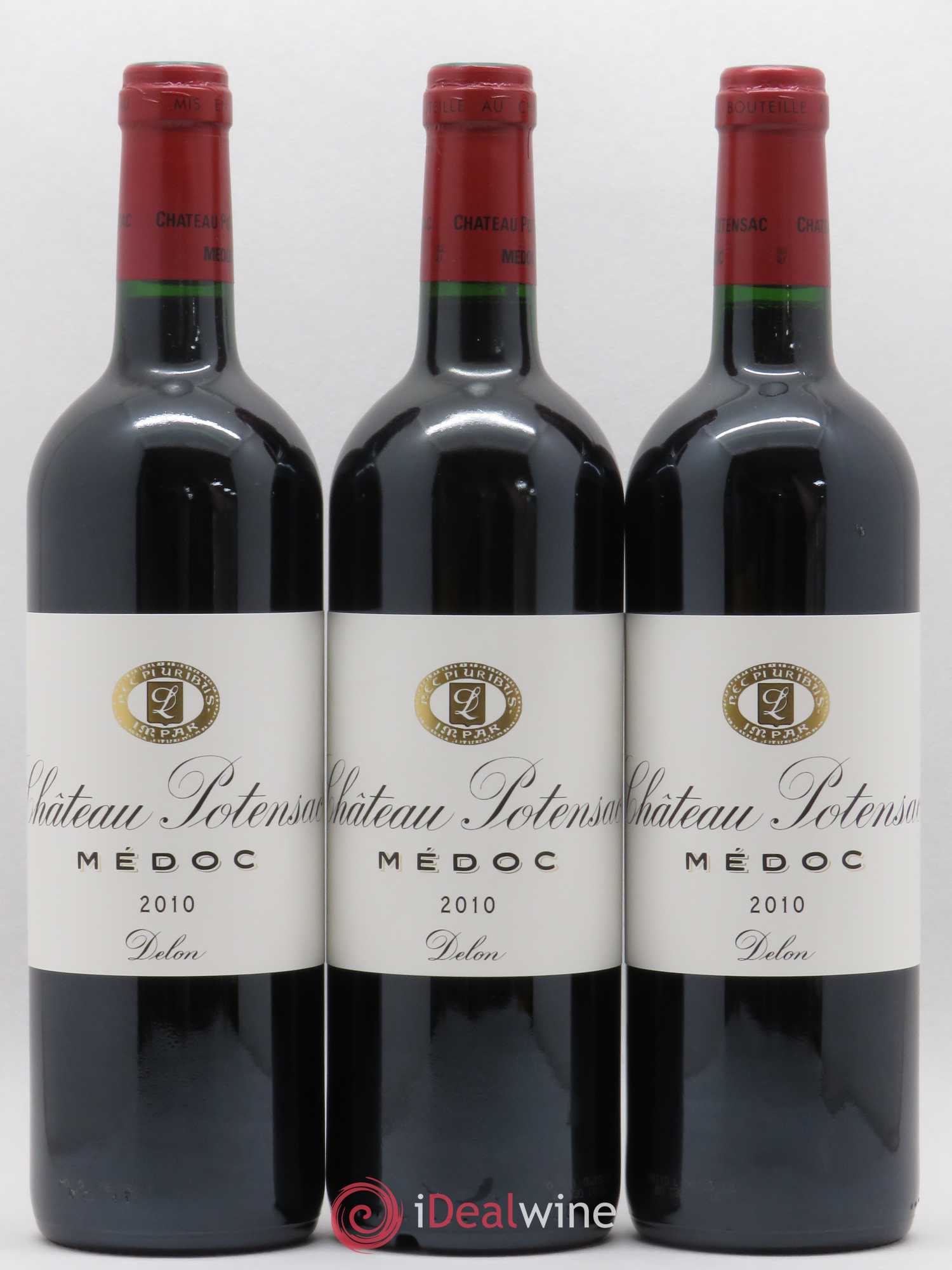 Château Potensac 2010 - Lot de 3 bouteilles - 0