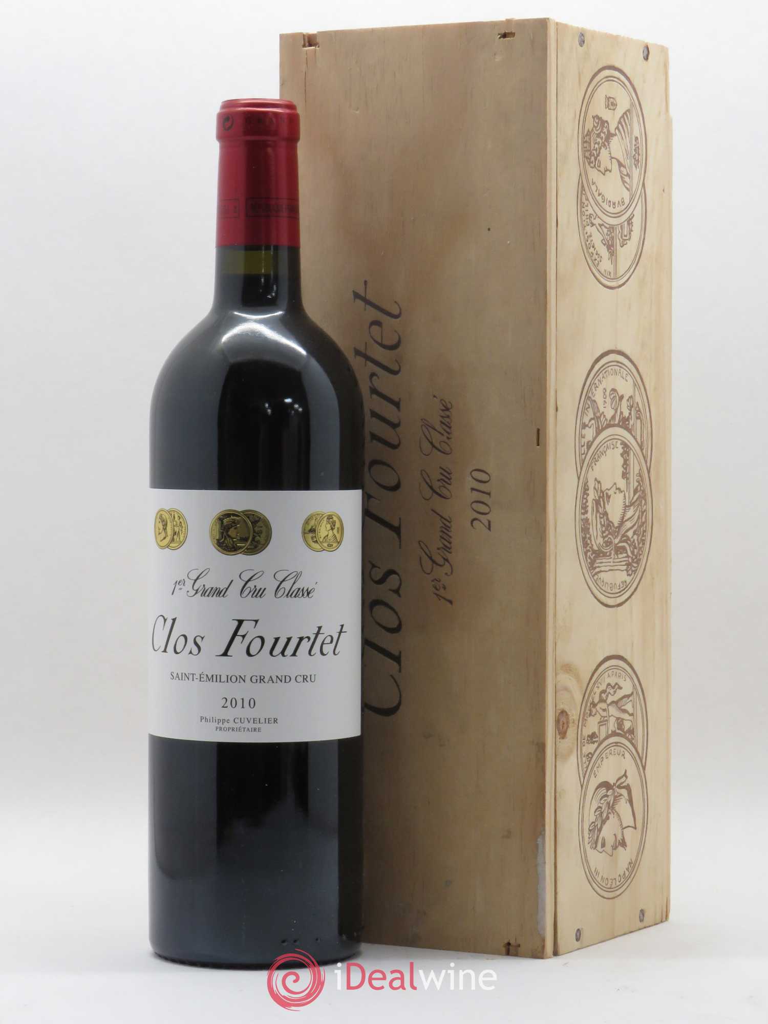 Clos Fourtet 1er Grand Cru Classé B 2010 - Lot de 1 bouteille - 2