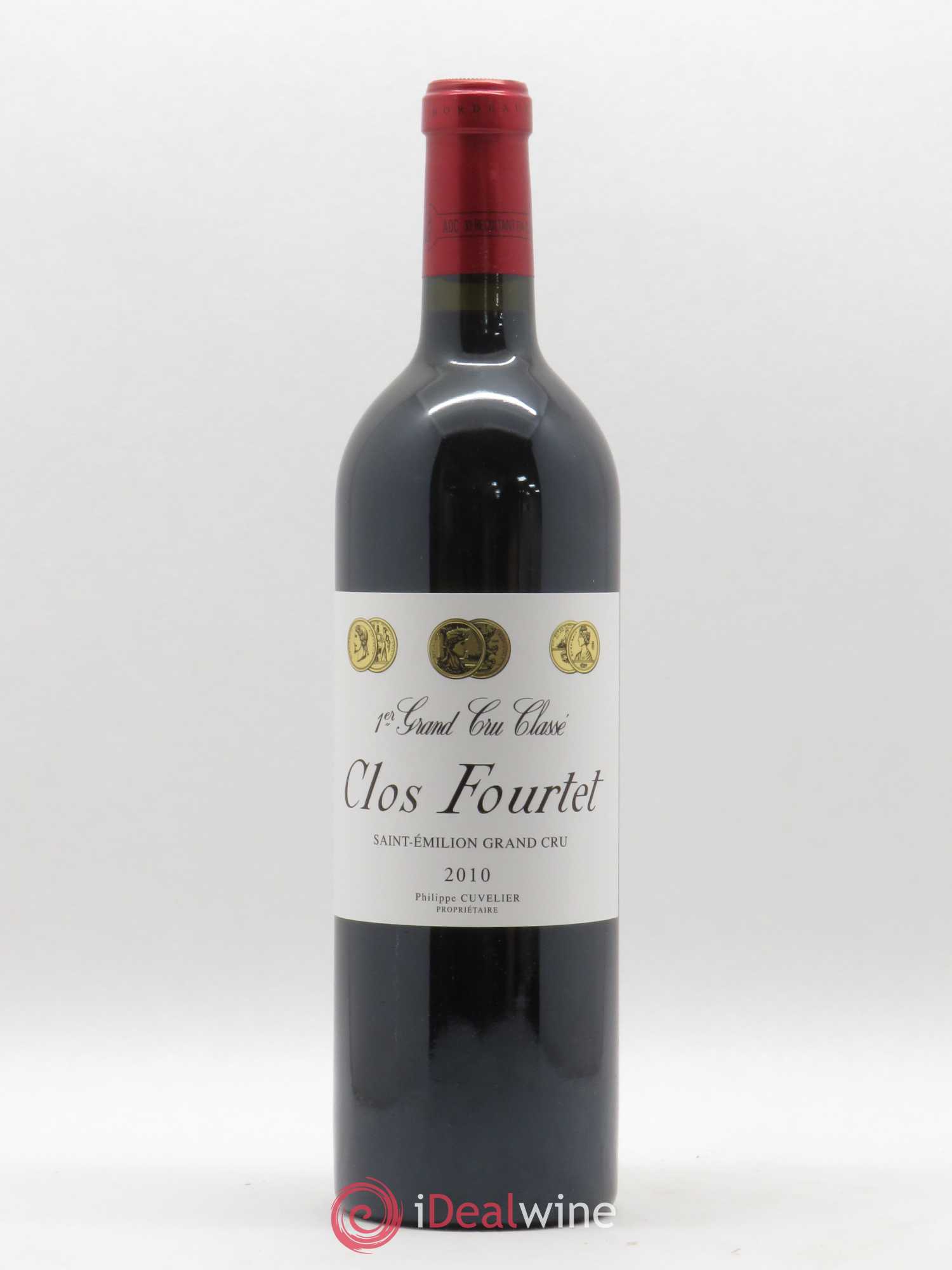 Clos Fourtet 1er Grand Cru Classé B 2010 - Lot de 1 bouteille - 0