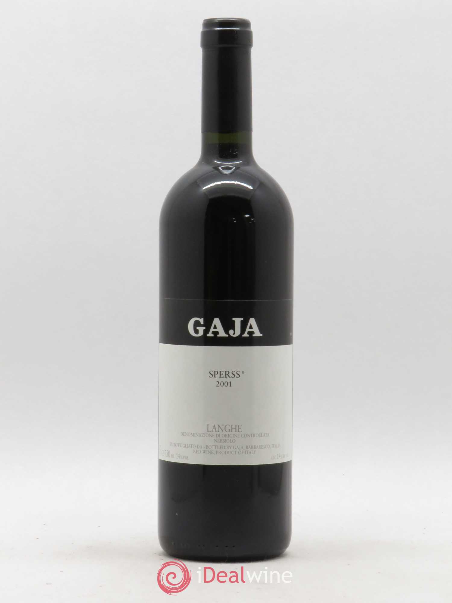 Langhe Sperss Angelo Gaja 2001 - Lot de 1 bouteille - 0