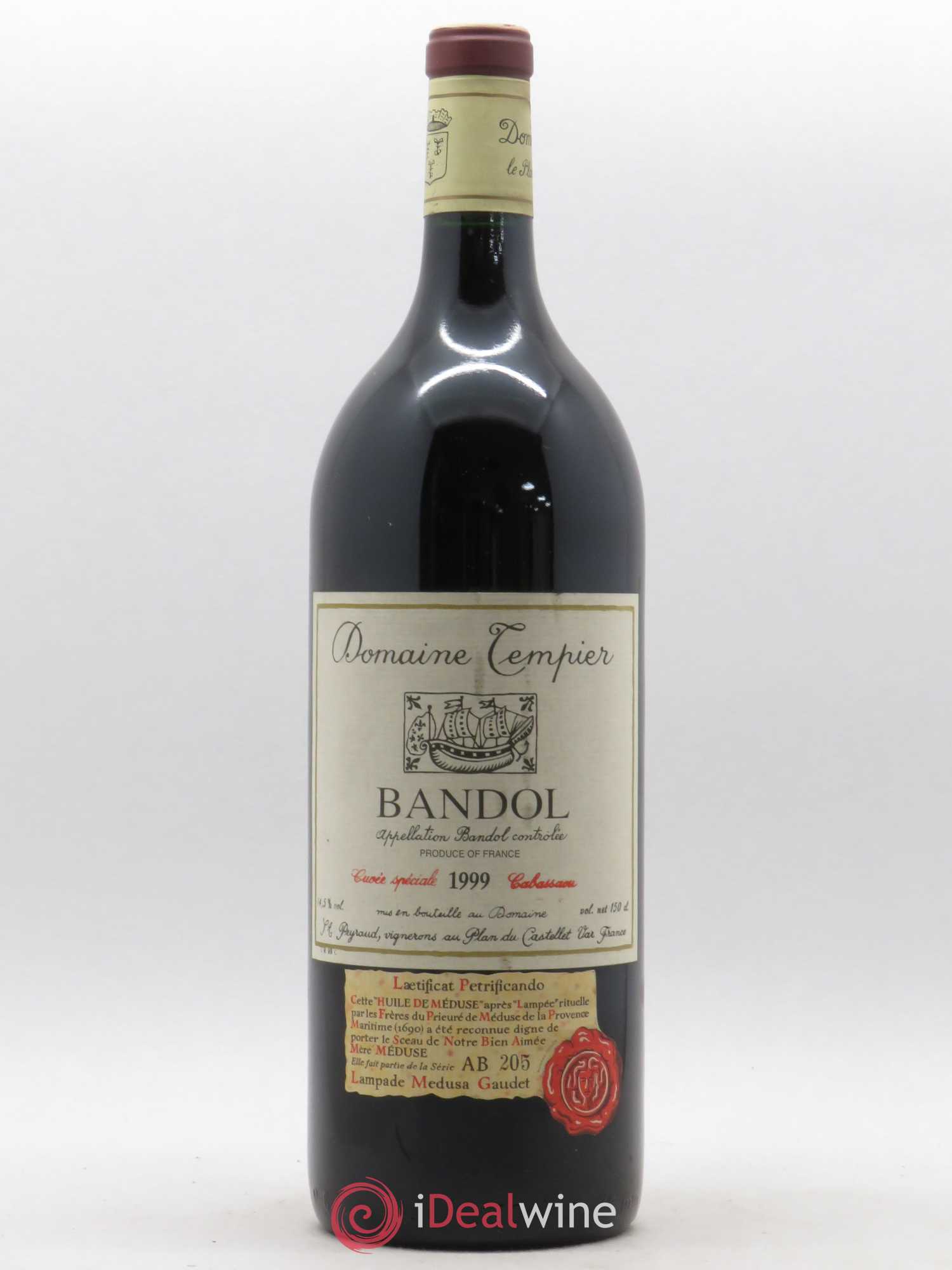 Bandol Domaine Tempier Cuvée Cabassaou Famille Peyraud 1999 - Lot de 1 magnum - 0