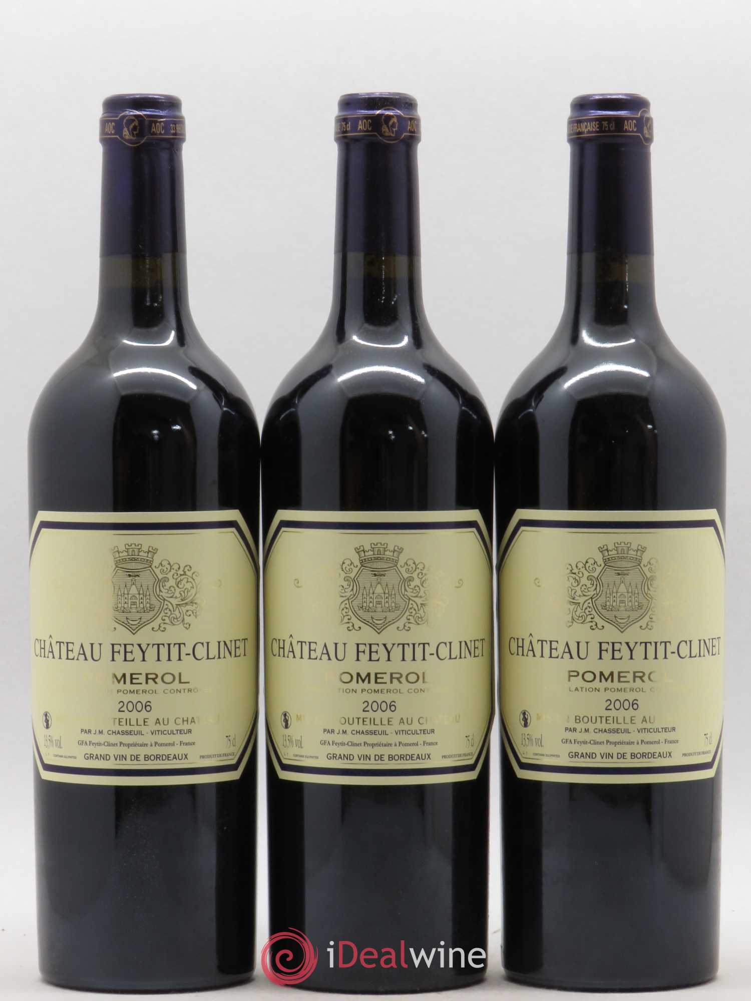 Château Feytit-Clinet 2006 - Lot of 6 bottles - 1