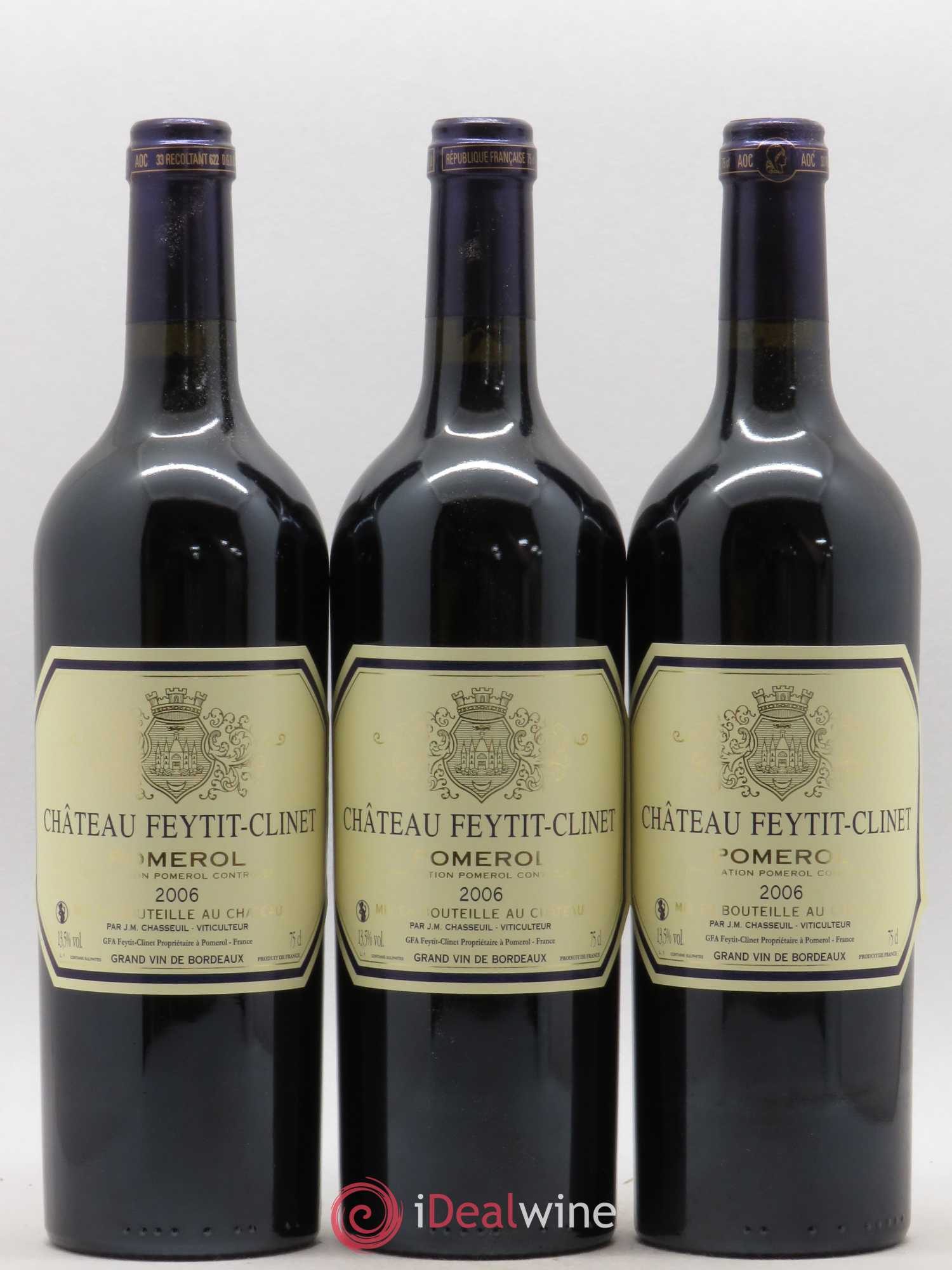 Château Feytit-Clinet 2006 - Lot of 6 bottles - 2