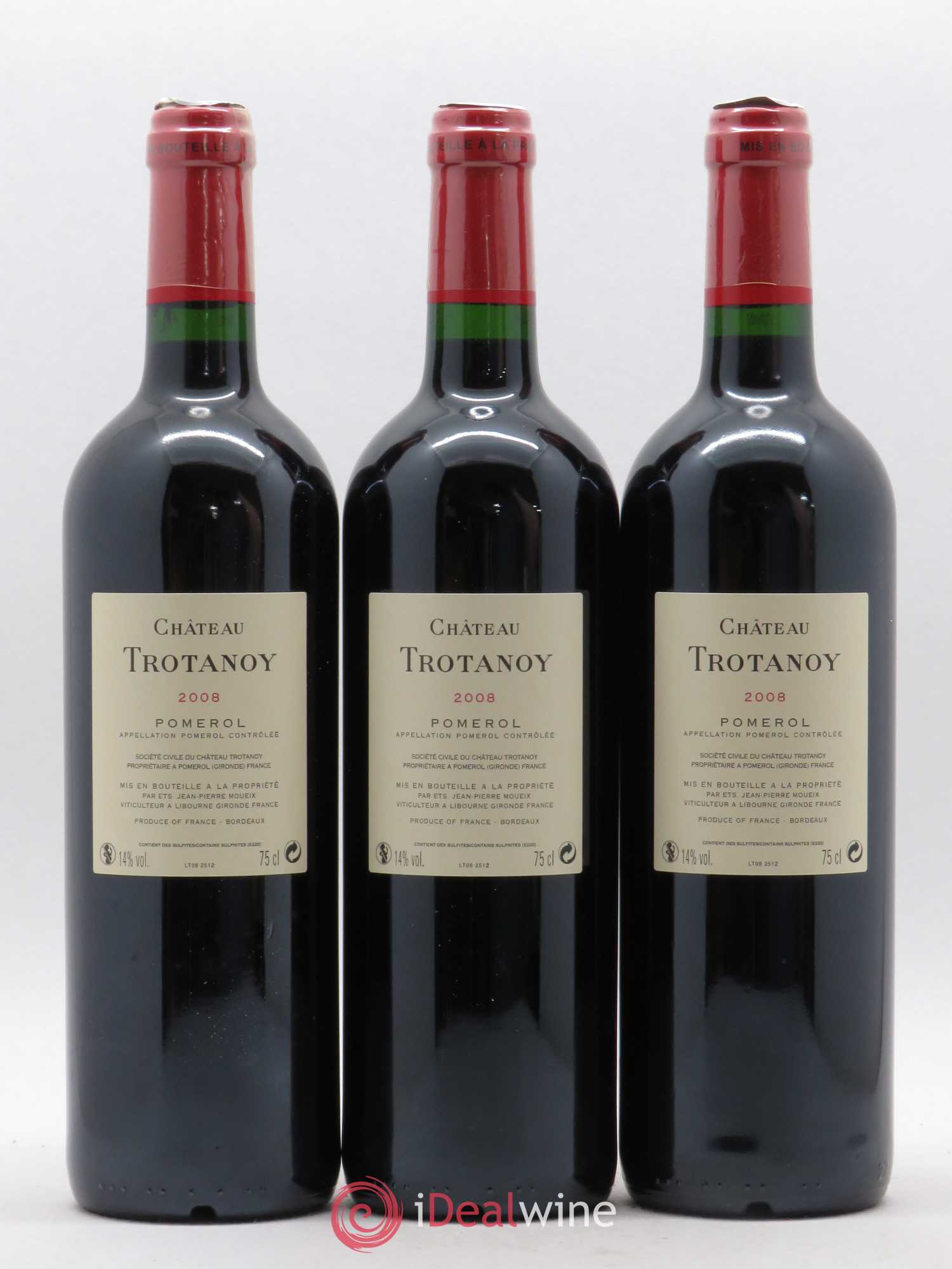Château Trotanoy 2008 - Lot de 6 bouteilles - 2
