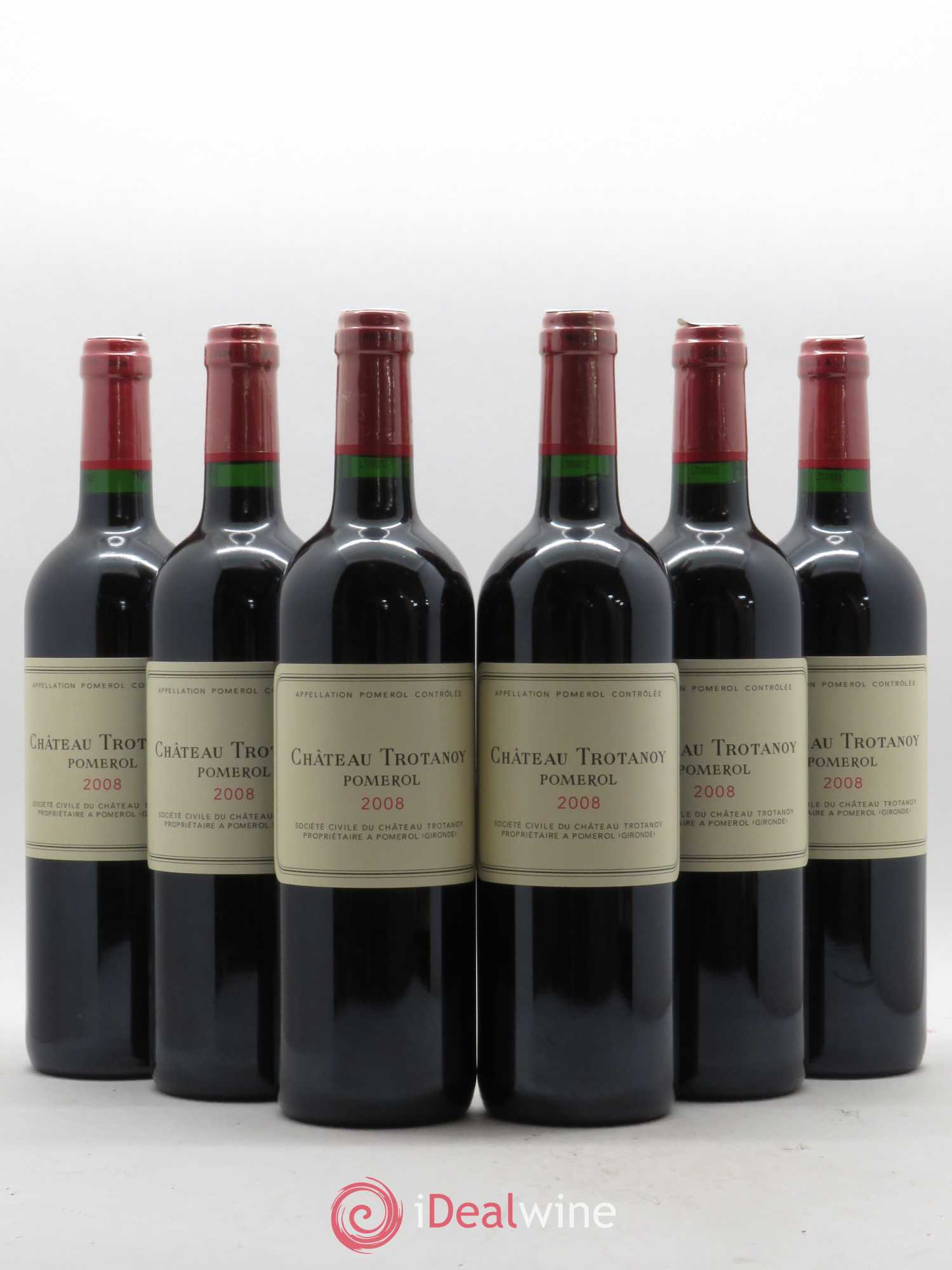 Château Trotanoy 2008 - Lot de 6 bouteilles - 0