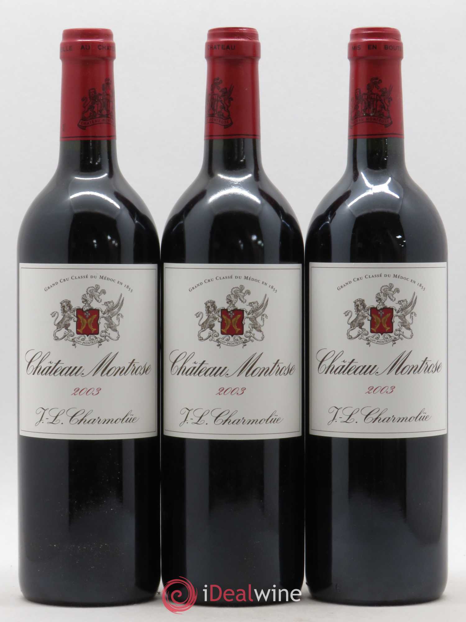Château Montrose 2ème Grand Cru Classé 2003 - Lot de 6 bouteilles - 1