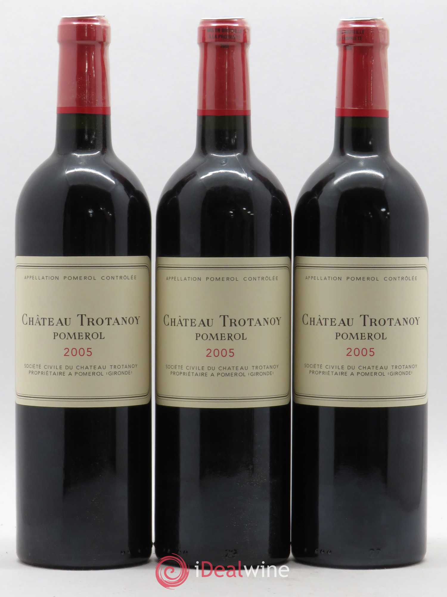 Château Trotanoy 2005 - Lot de 6 bouteilles - 3