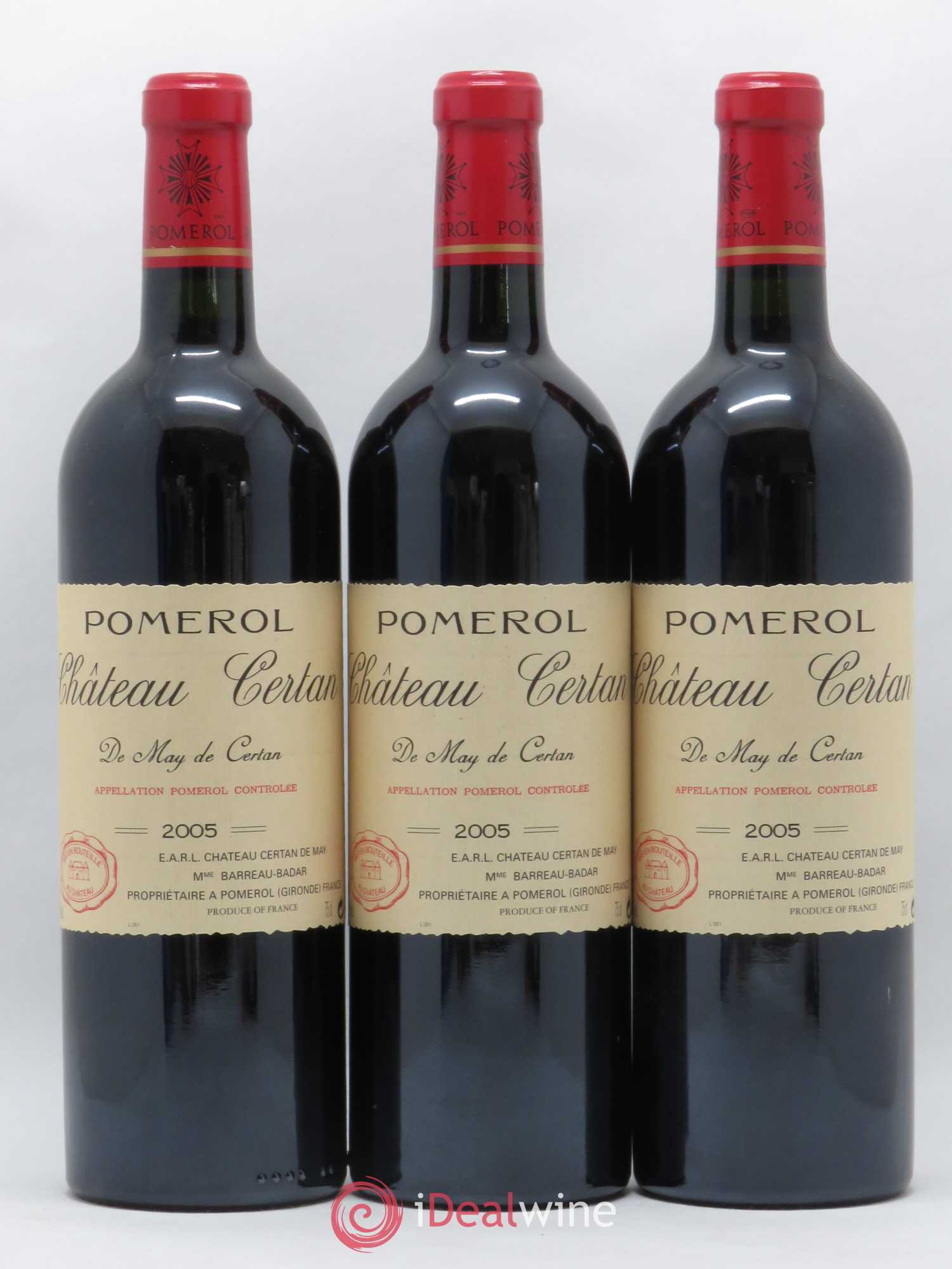 Château Certan de May 2005 - Lot de 6 bouteilles - 1