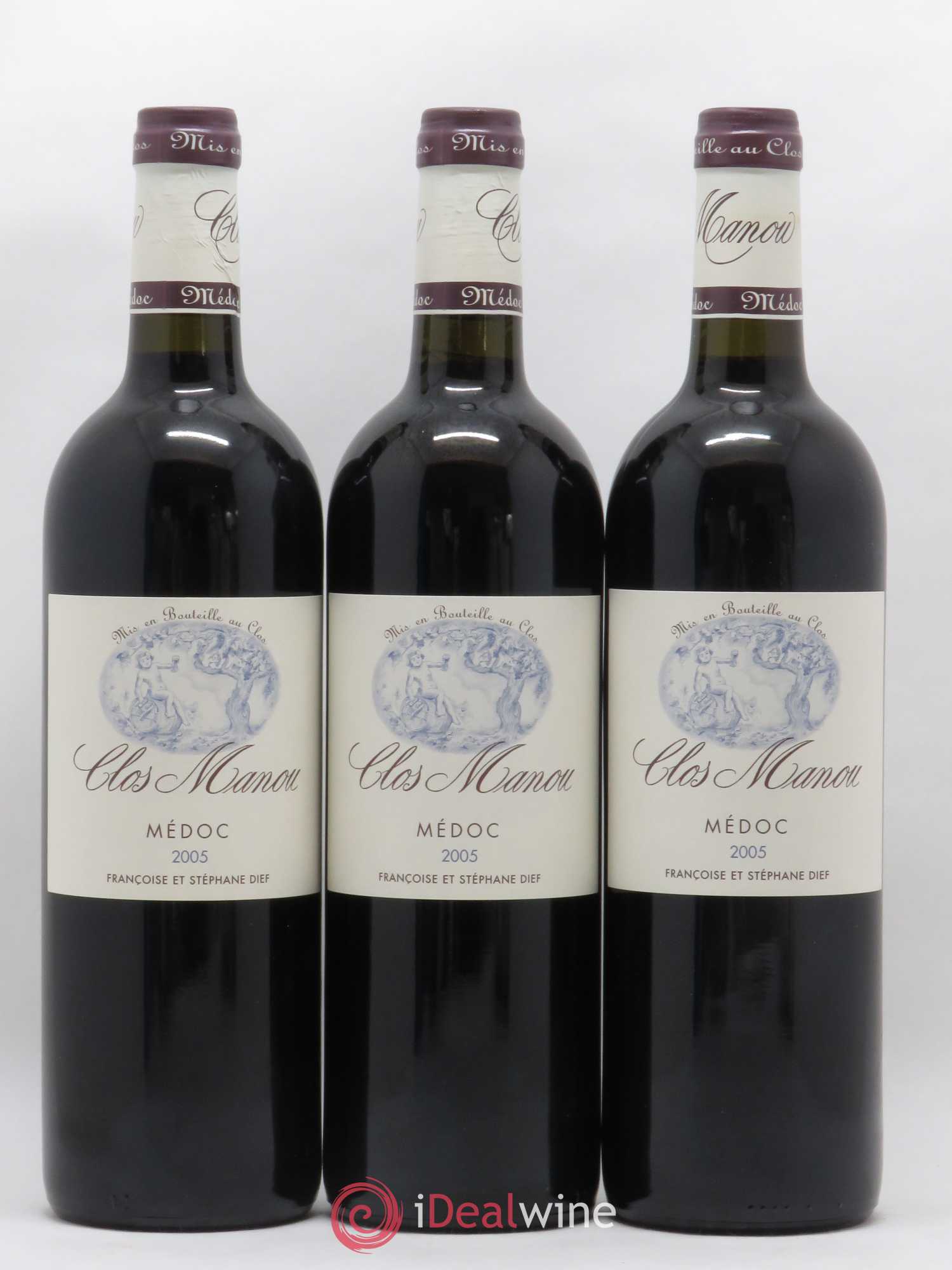 Clos Manou 2005 - Lot de 6 bouteilles - 1