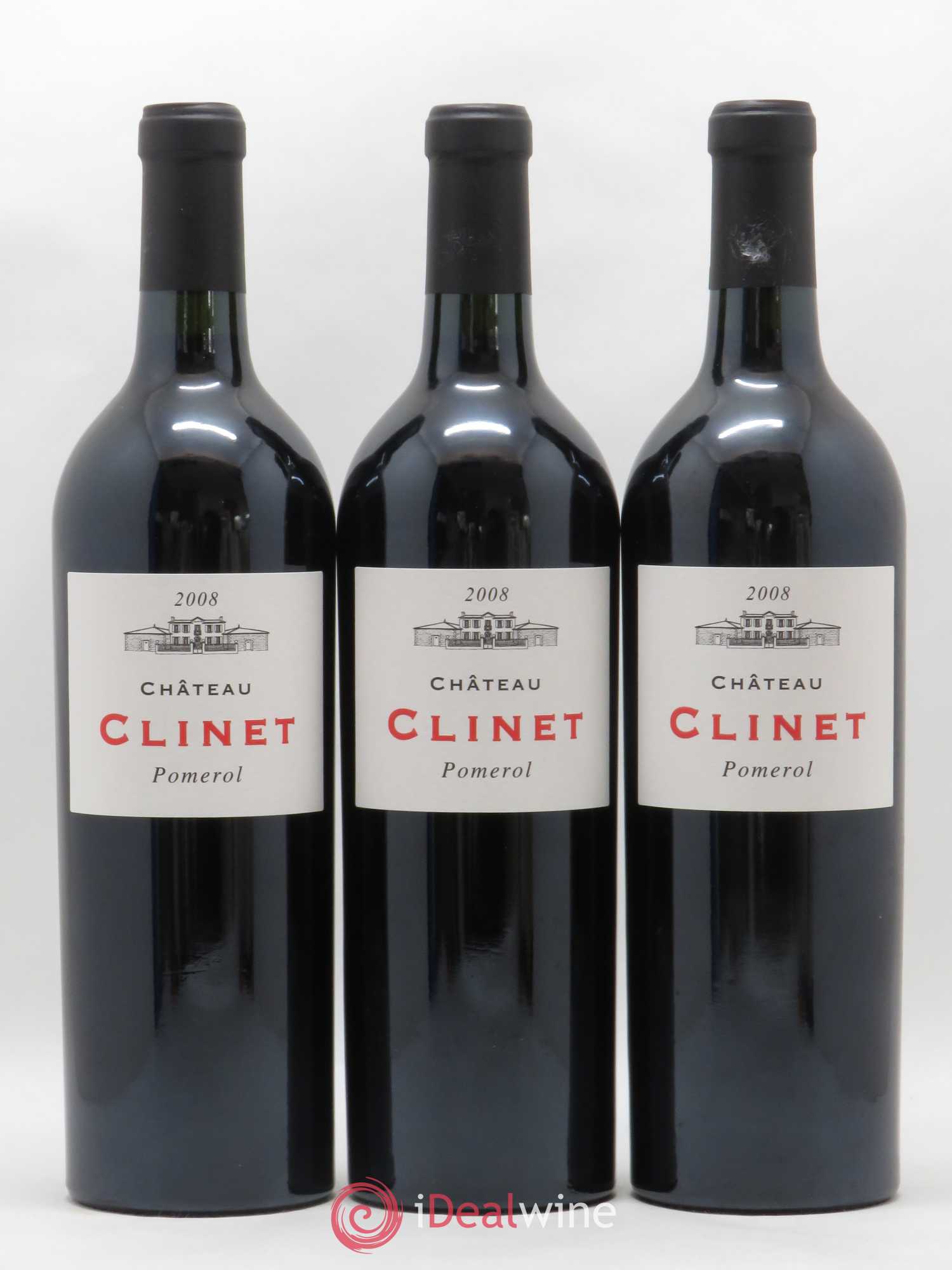 Château Clinet 2008 - Lot de 6 bouteilles - 1