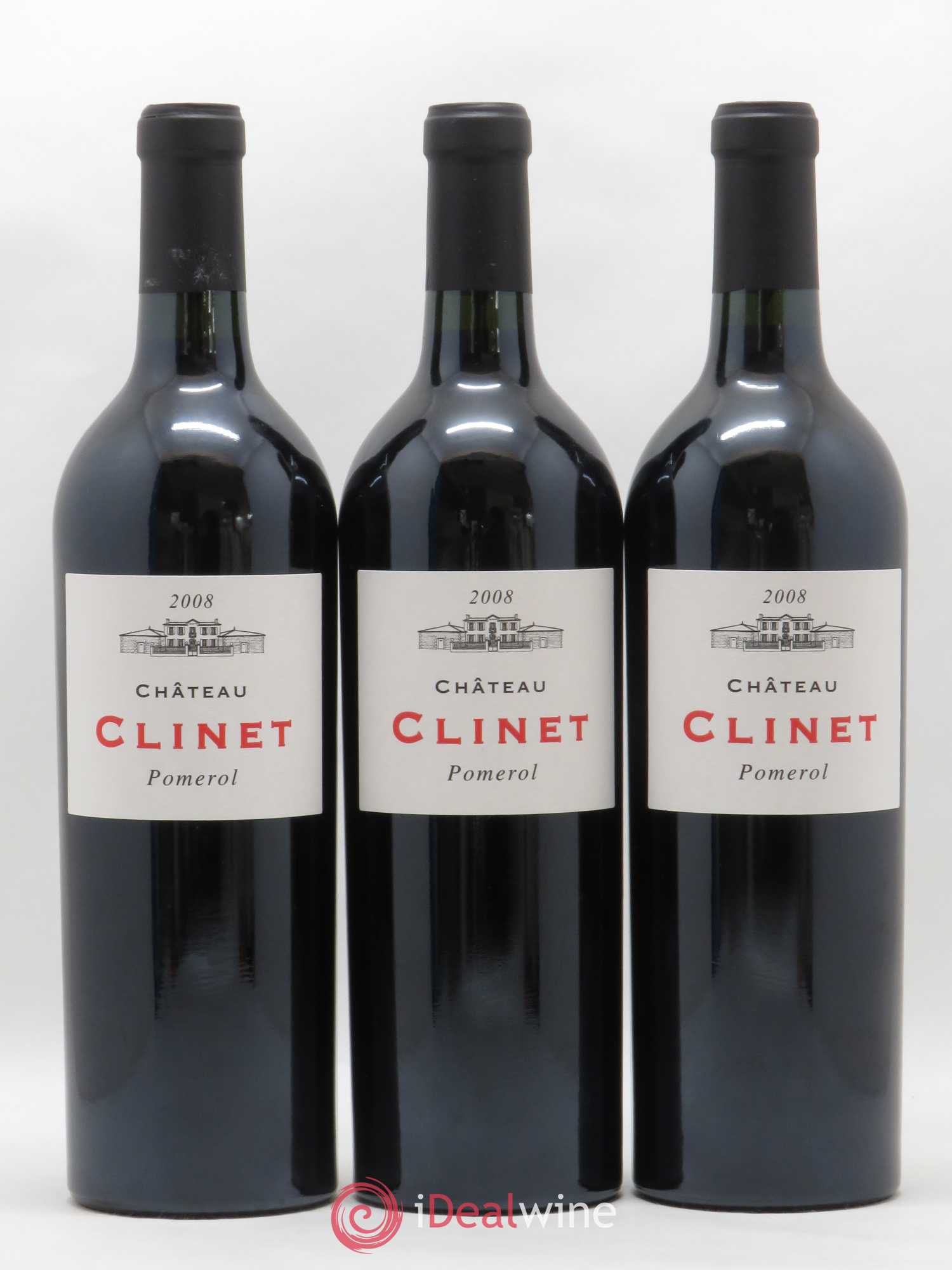 Château Clinet 2008 - Lot de 6 bouteilles - 2