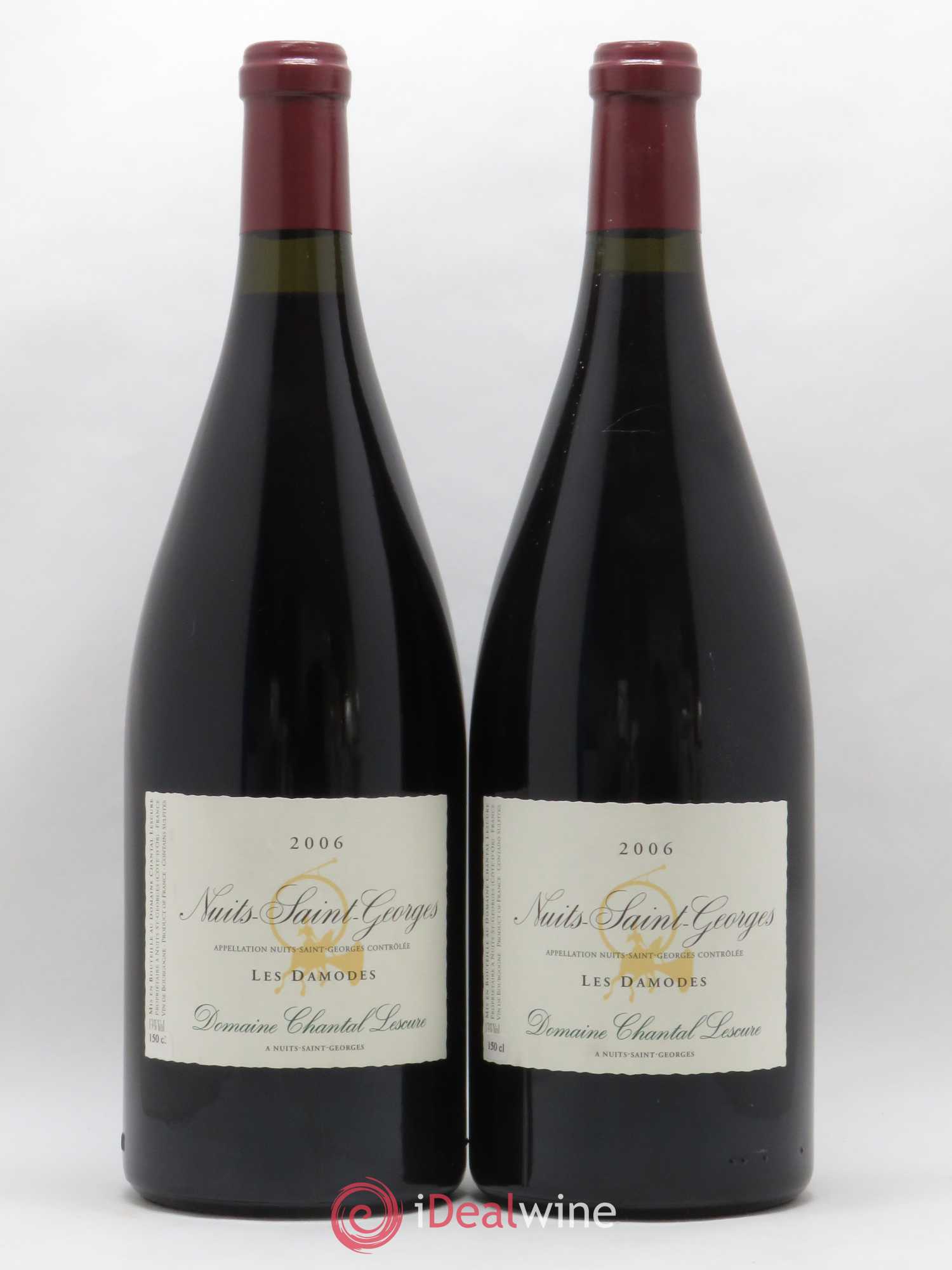 Nuits-Saint-Georges Les Damodes Chantal Lescure 2006 - Lot de 2 magnums - 0