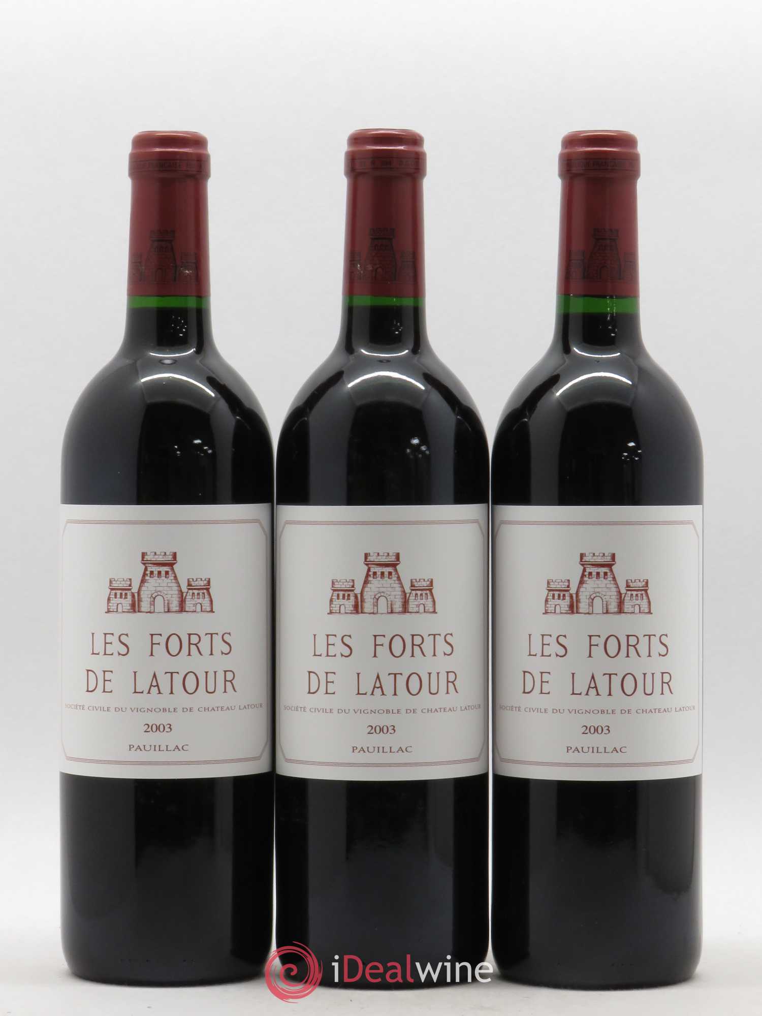 Les Forts de Latour Second Vin 2003 - Lot de 6 bouteilles - 1