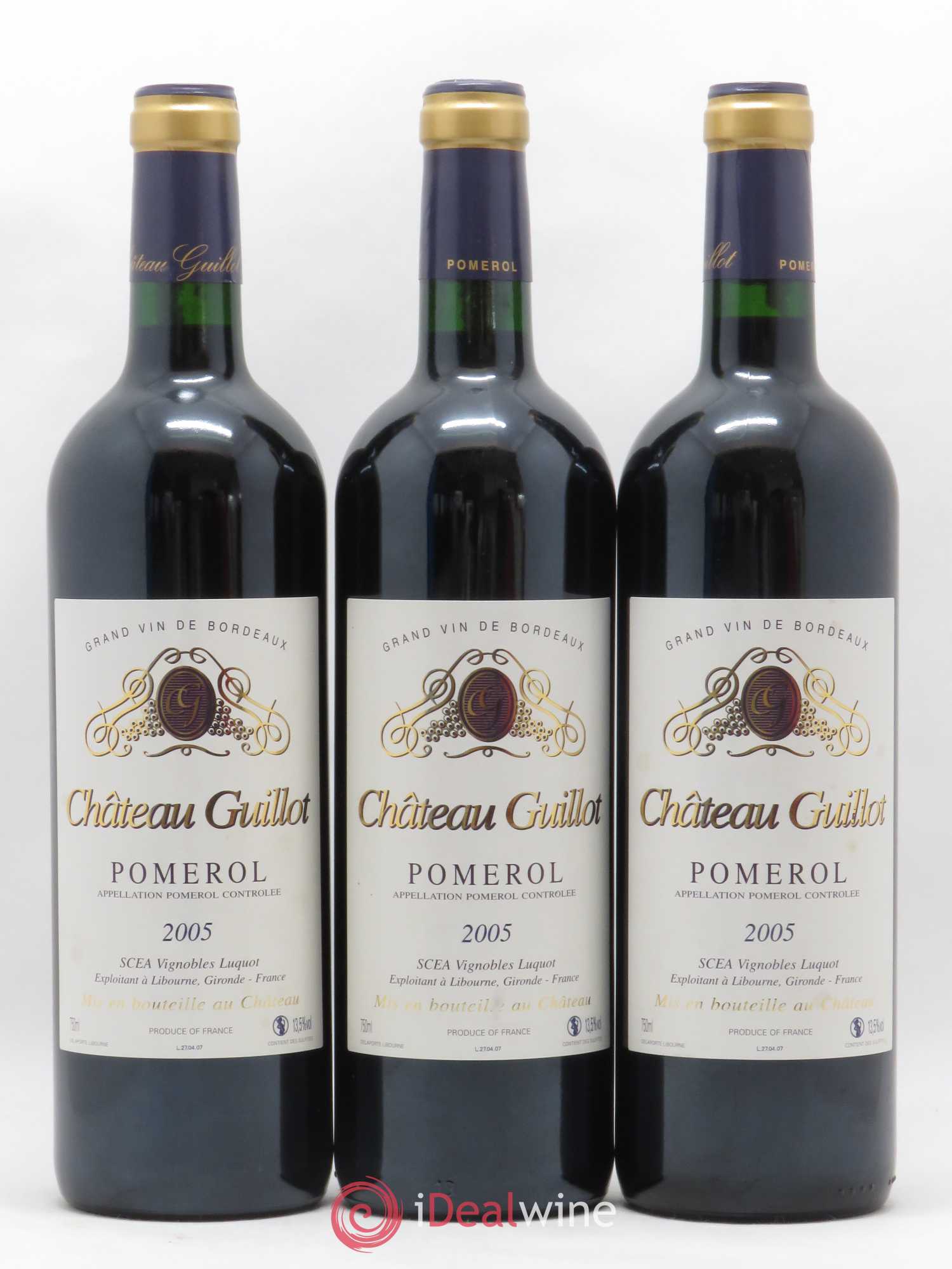 Château Guillot 2005 - Lot de 6 bouteilles - 1