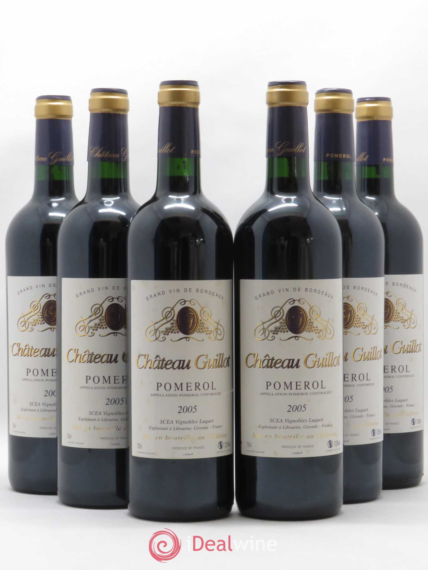 Château Guillot 2005 - Lot de 6 bouteilles - 0