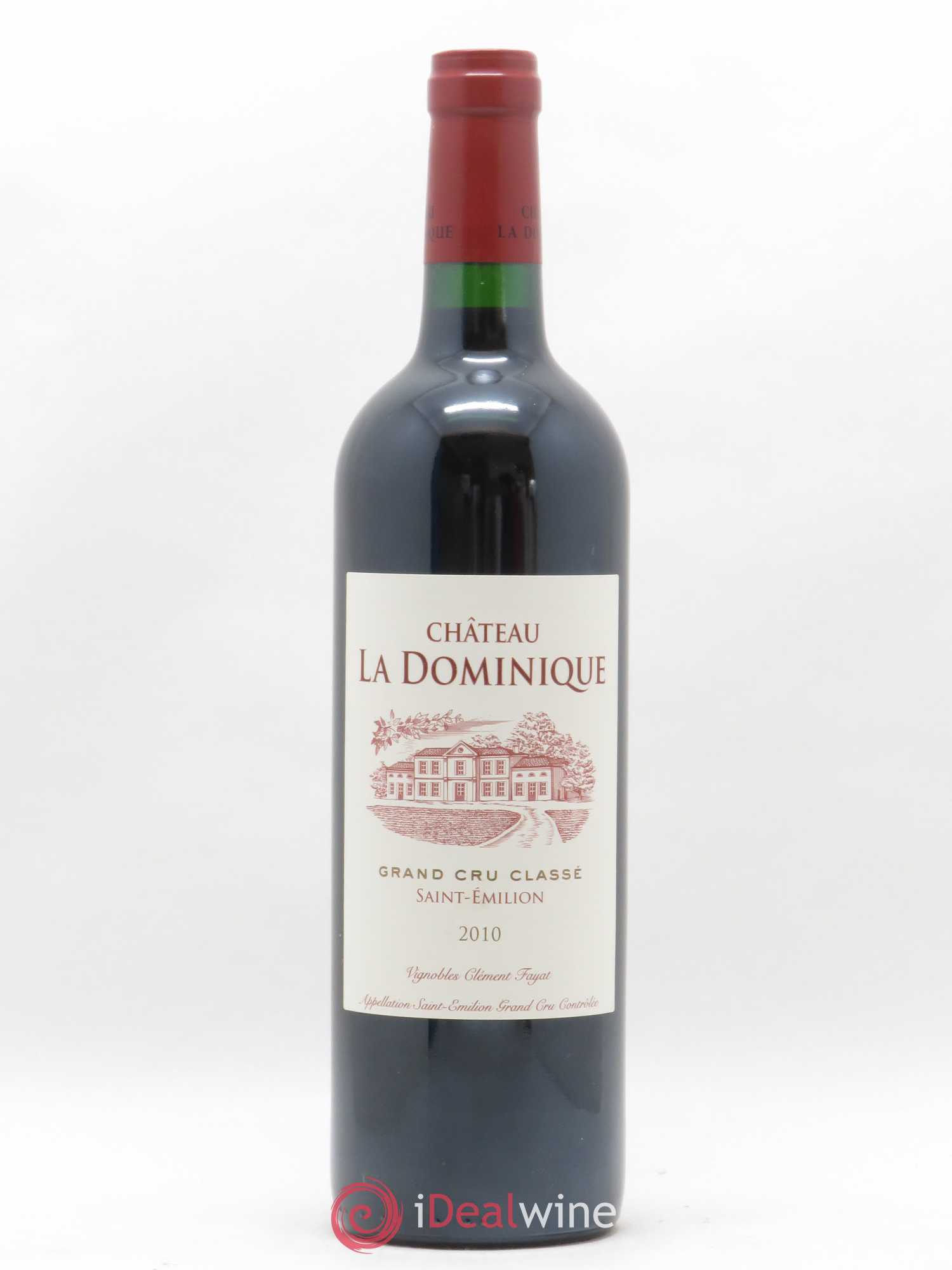 Château la Dominique Grand Cru Classé 2010 - Lot de 1 bouteille - 0