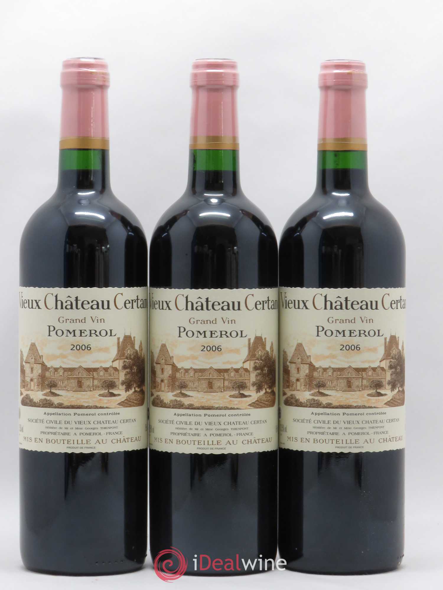 Vieux Château Certan 2006 - Lot de 6 bouteilles - 1