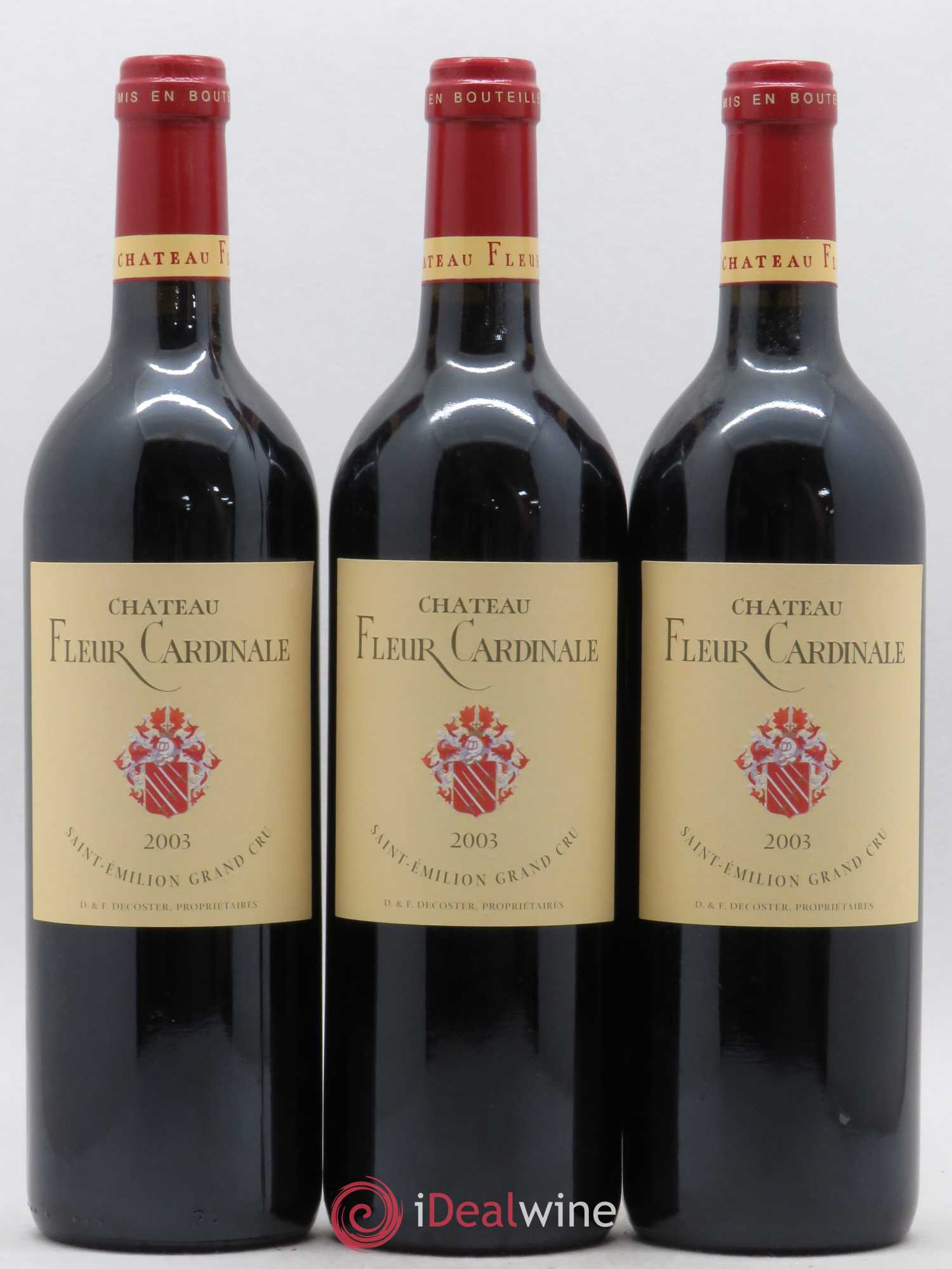 Château Fleur Cardinale Grand Cru Classé 2003 - Lot de 12 bouteilles - 2