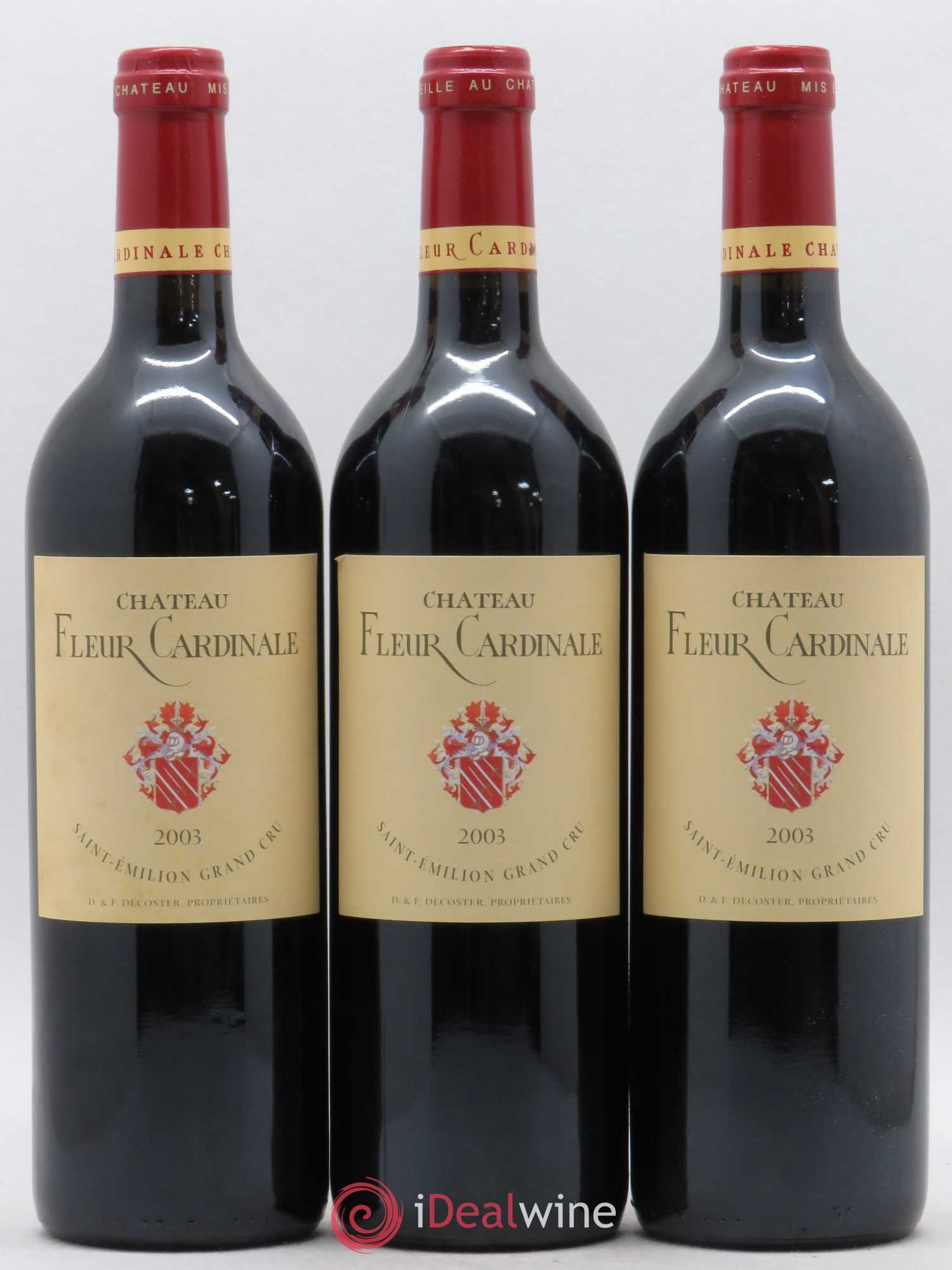 Château Fleur Cardinale Grand Cru Classé 2003 - Lot de 12 bouteilles - 3