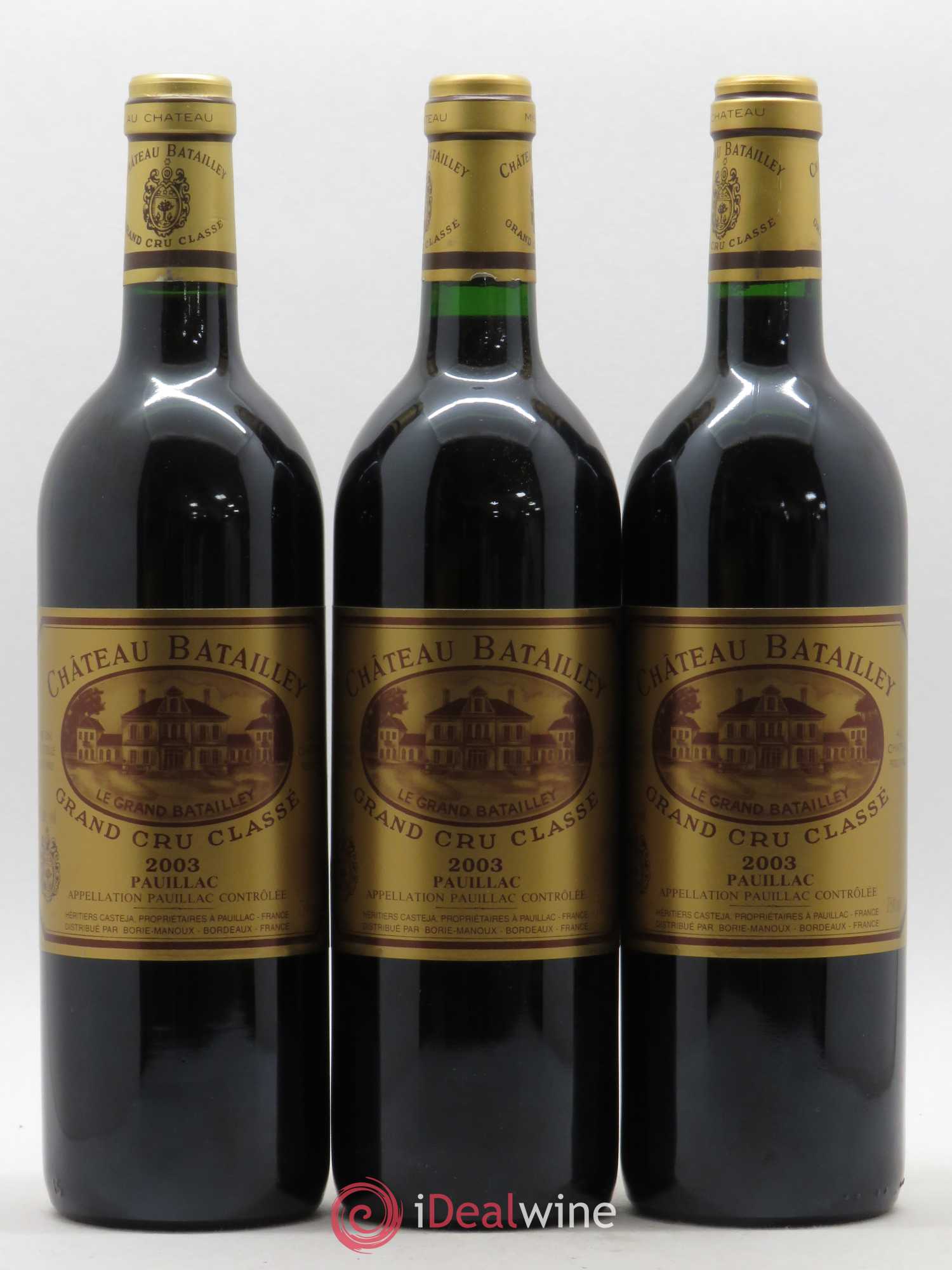 Château Batailley 5ème Grand Cru Classé 2003 - Lot de 12 bouteilles - 2