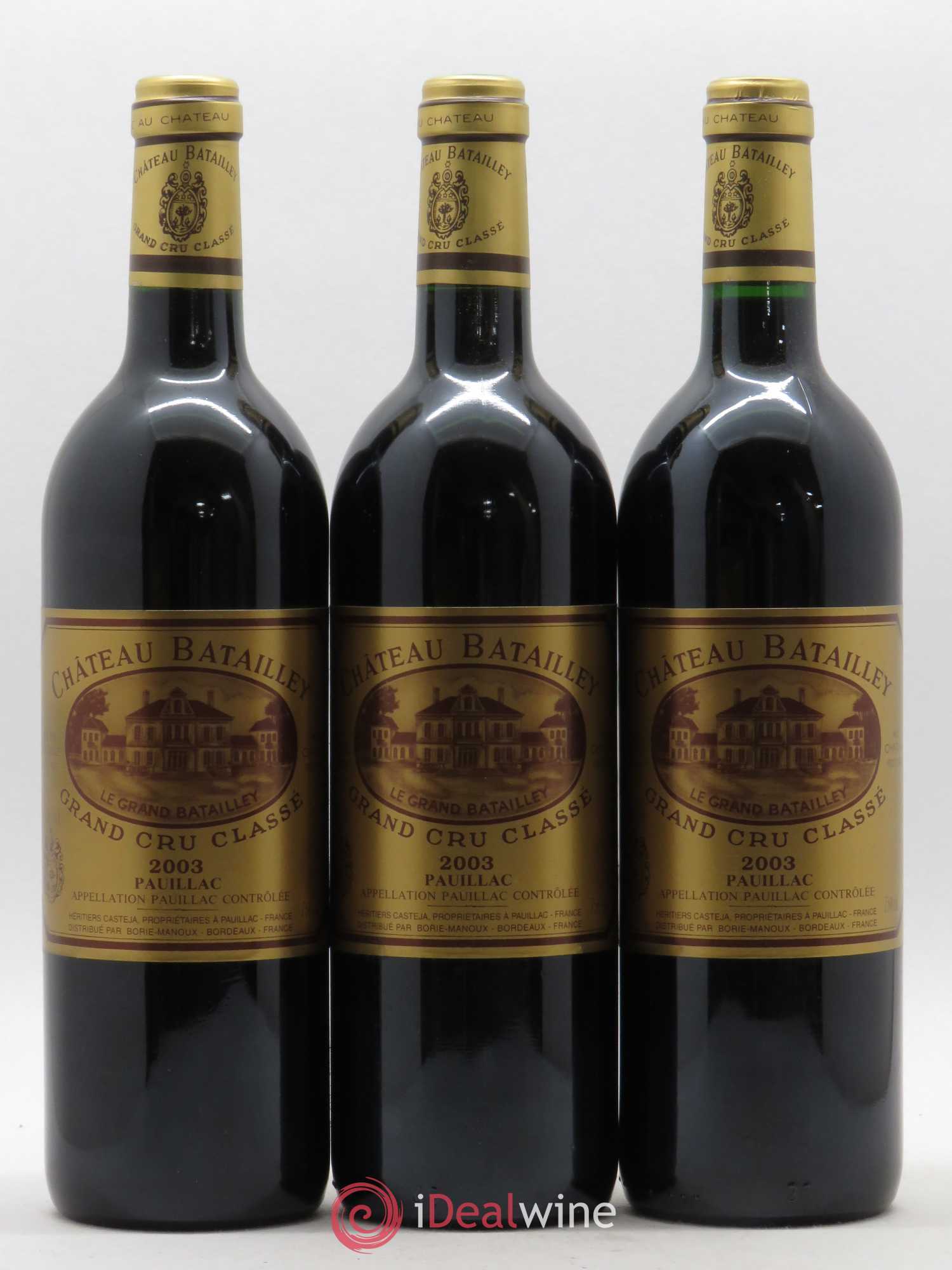 Château Batailley 5ème Grand Cru Classé 2003 - Lot de 12 bouteilles - 3