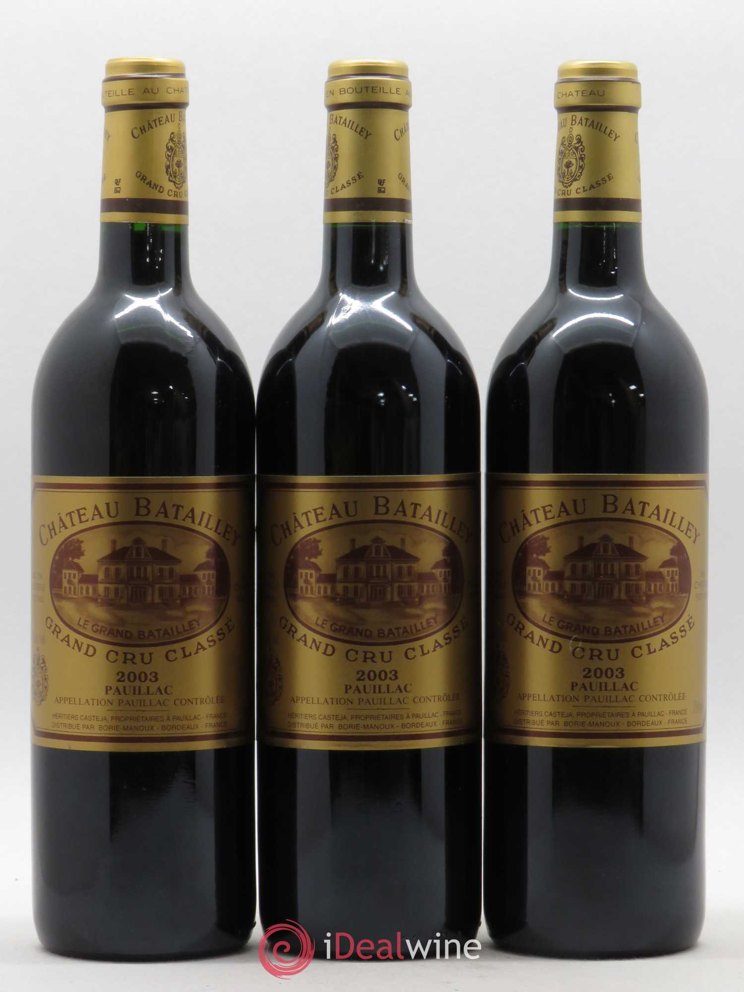 Château Batailley 5ème Grand Cru Classé 2003 - Lot de 12 bouteilles - 4