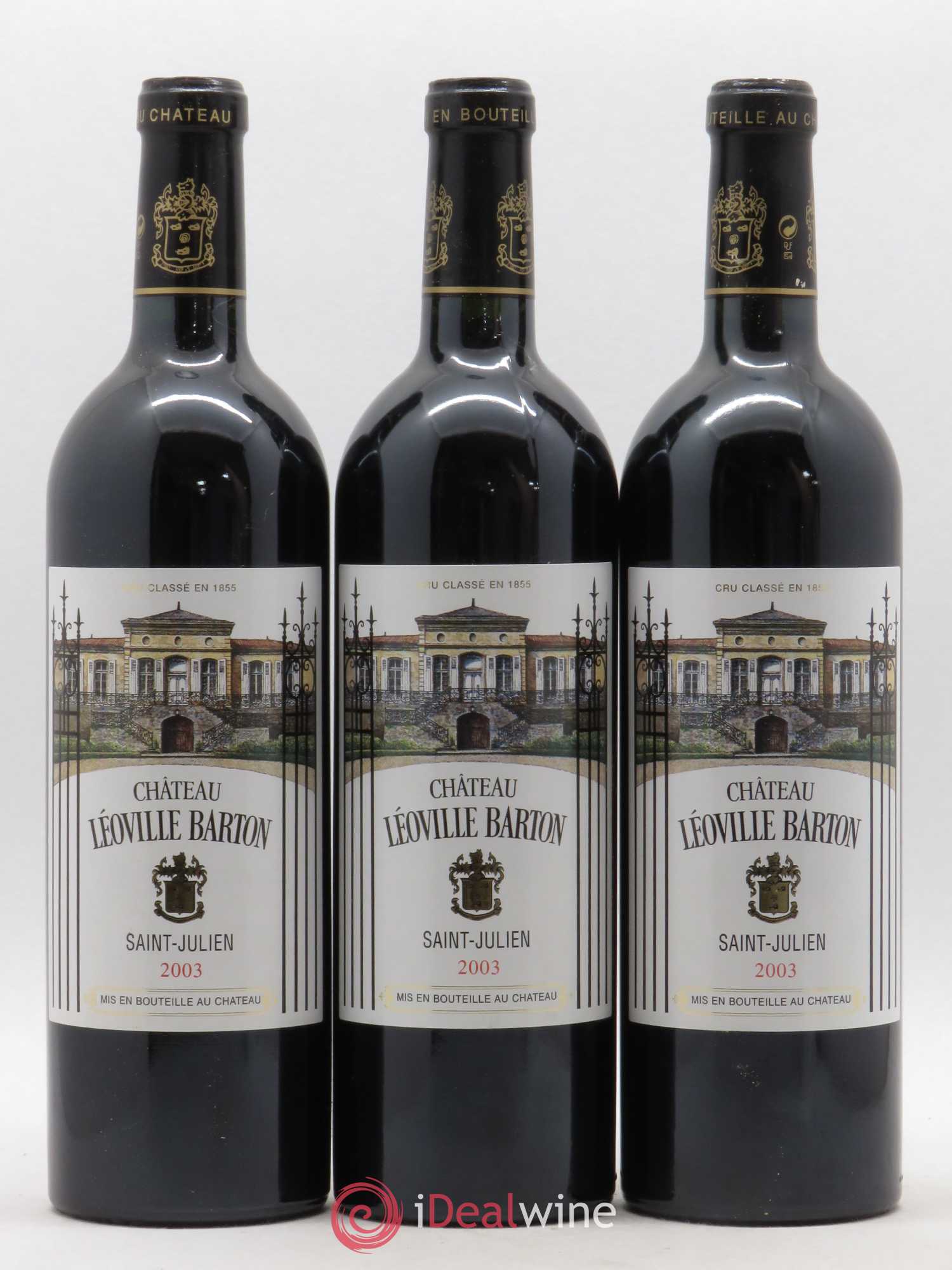 Château Léoville Barton 2ème Grand Cru Classé 2003 - Lot de 12 bouteilles - 3