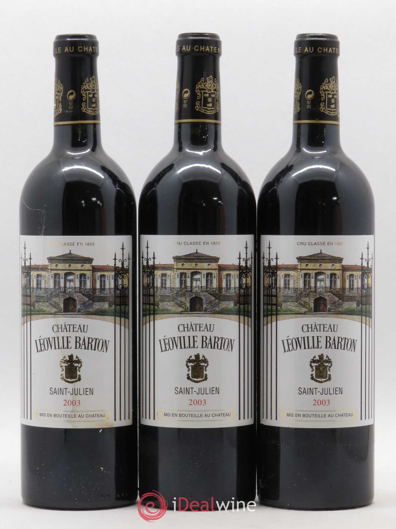Château Léoville Barton 2ème Grand Cru Classé 2003 - Lot de 12 bouteilles - 4