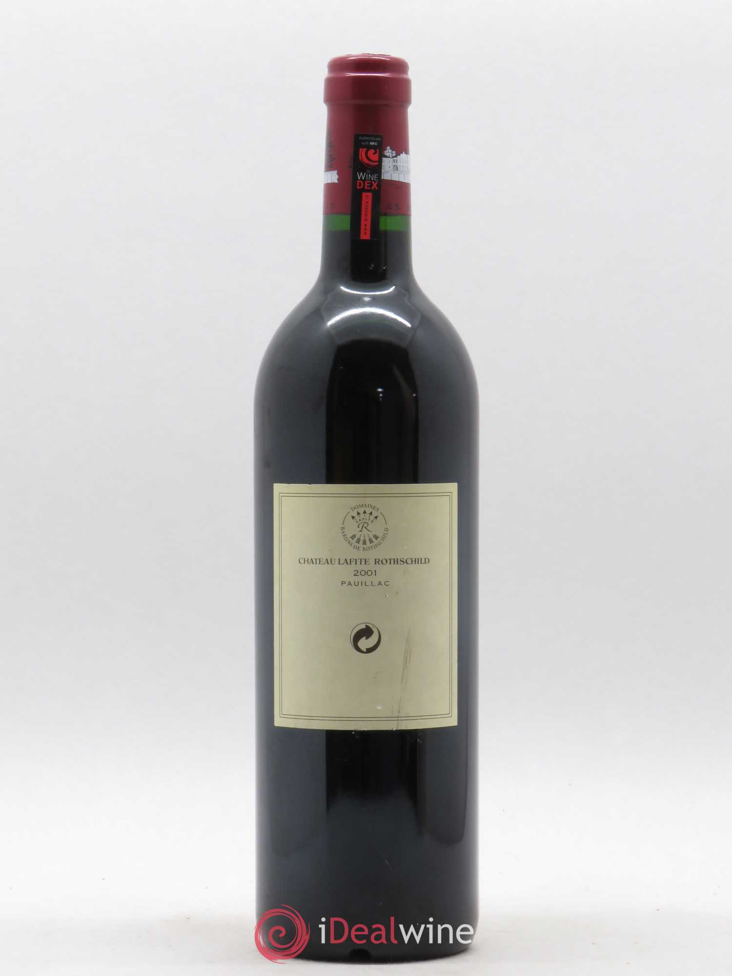 Château Lafite Rothschild 1er Grand Cru Classé 2001 - Lot de 1 bouteille - 1