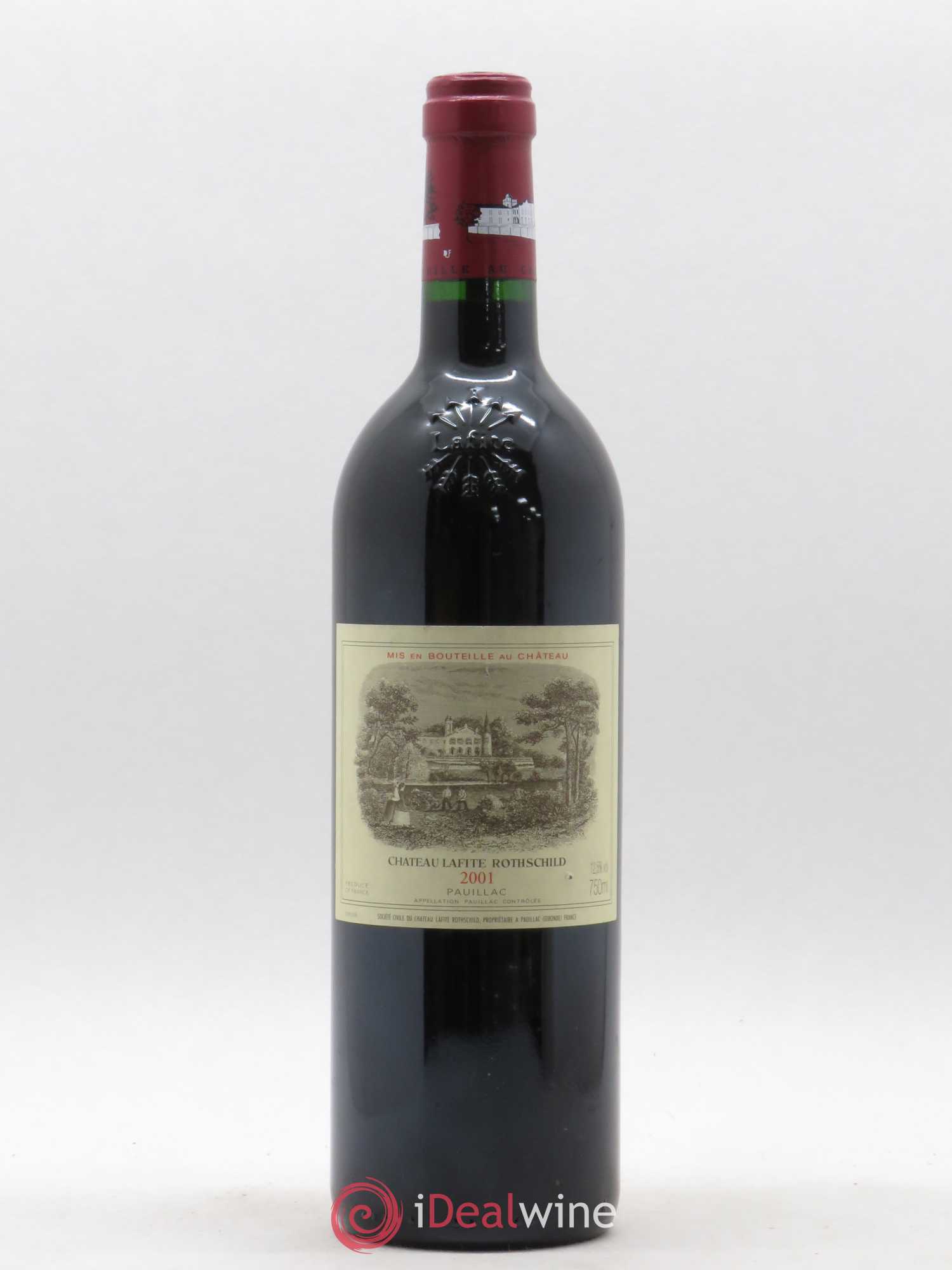 Château Lafite Rothschild 1er Grand Cru Classé 2001 - Lot de 1 bouteille - 0