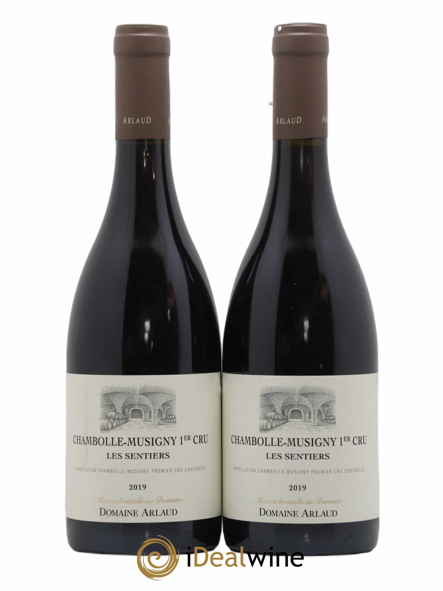Chambolle-Musigny 1er Cru Les Sentiers Arlaud 2019 - Lot de 2 bouteilles - 0