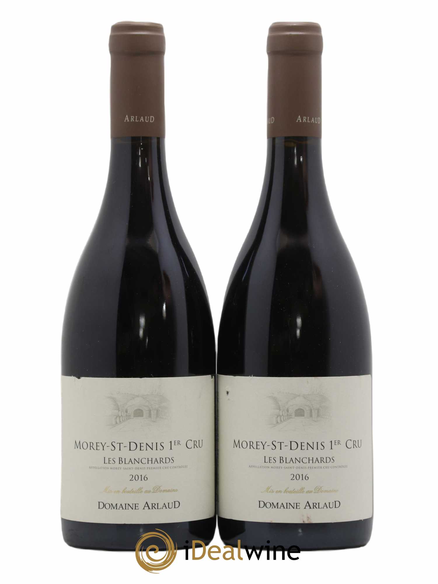 Morey-Saint-Denis 1er Cru Les Blanchards Arlaud 2016 - Lot de 2 bouteilles - 0