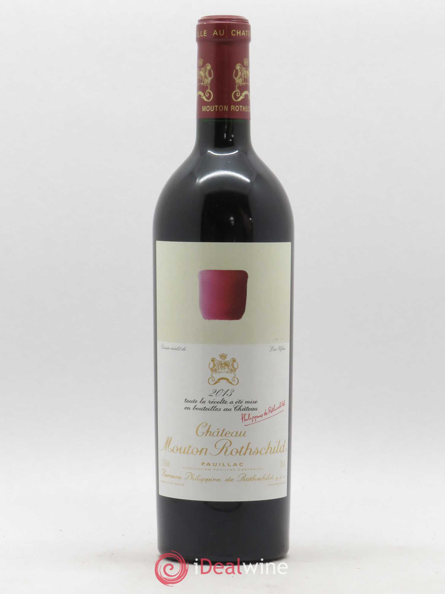 Château Mouton Rothschild 1er Grand Cru Classé 2013 - Lot de 1 bouteille - 0